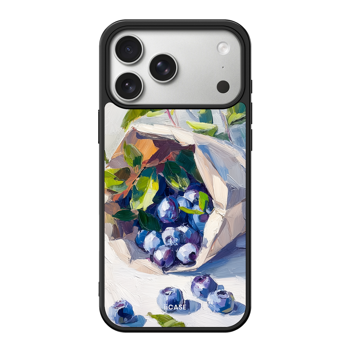 Blueberry Still-Life iPhone Case