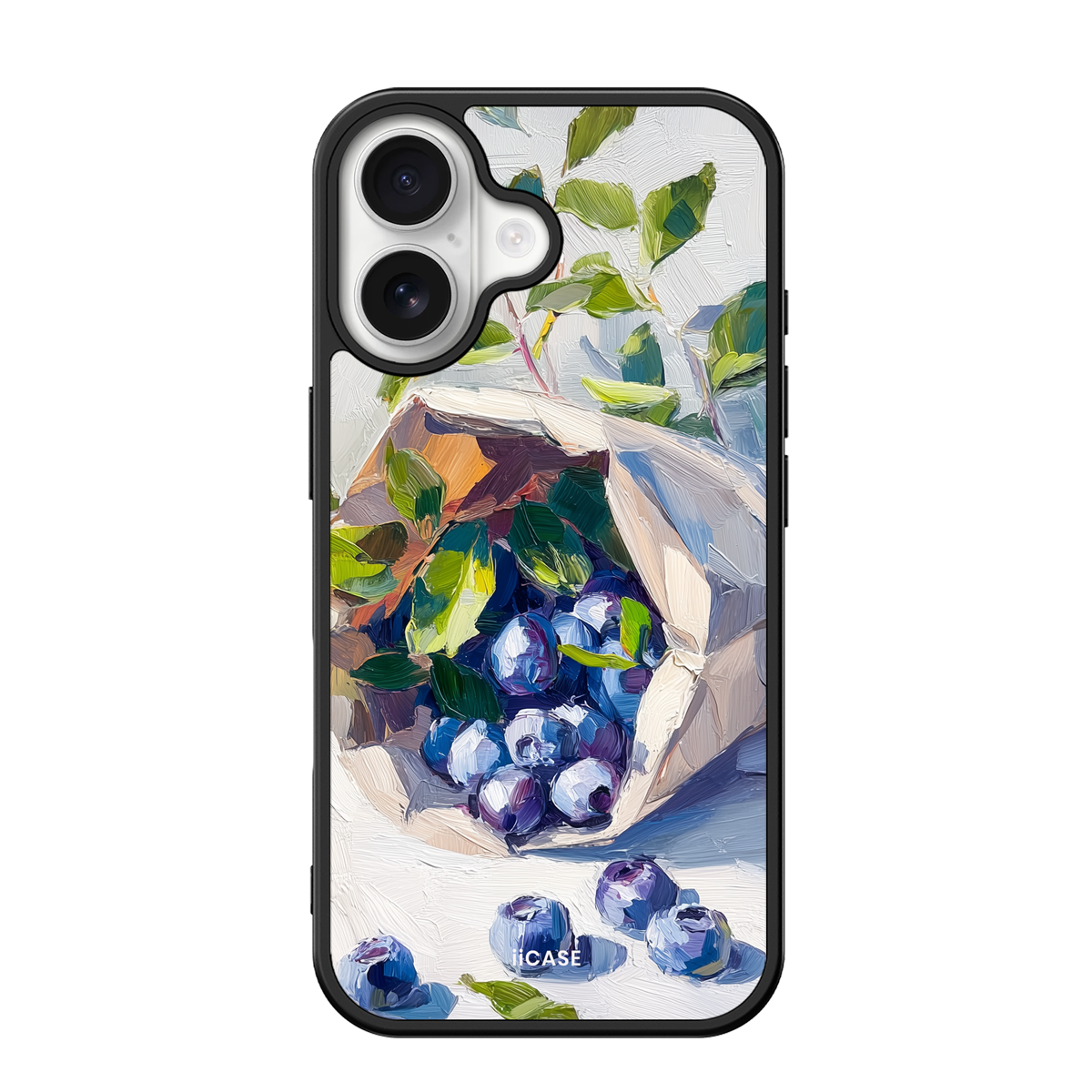 Blueberry Still-Life iPhone Case