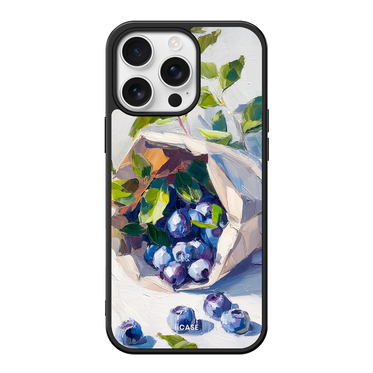 Blueberry Still-Life iPhone Case