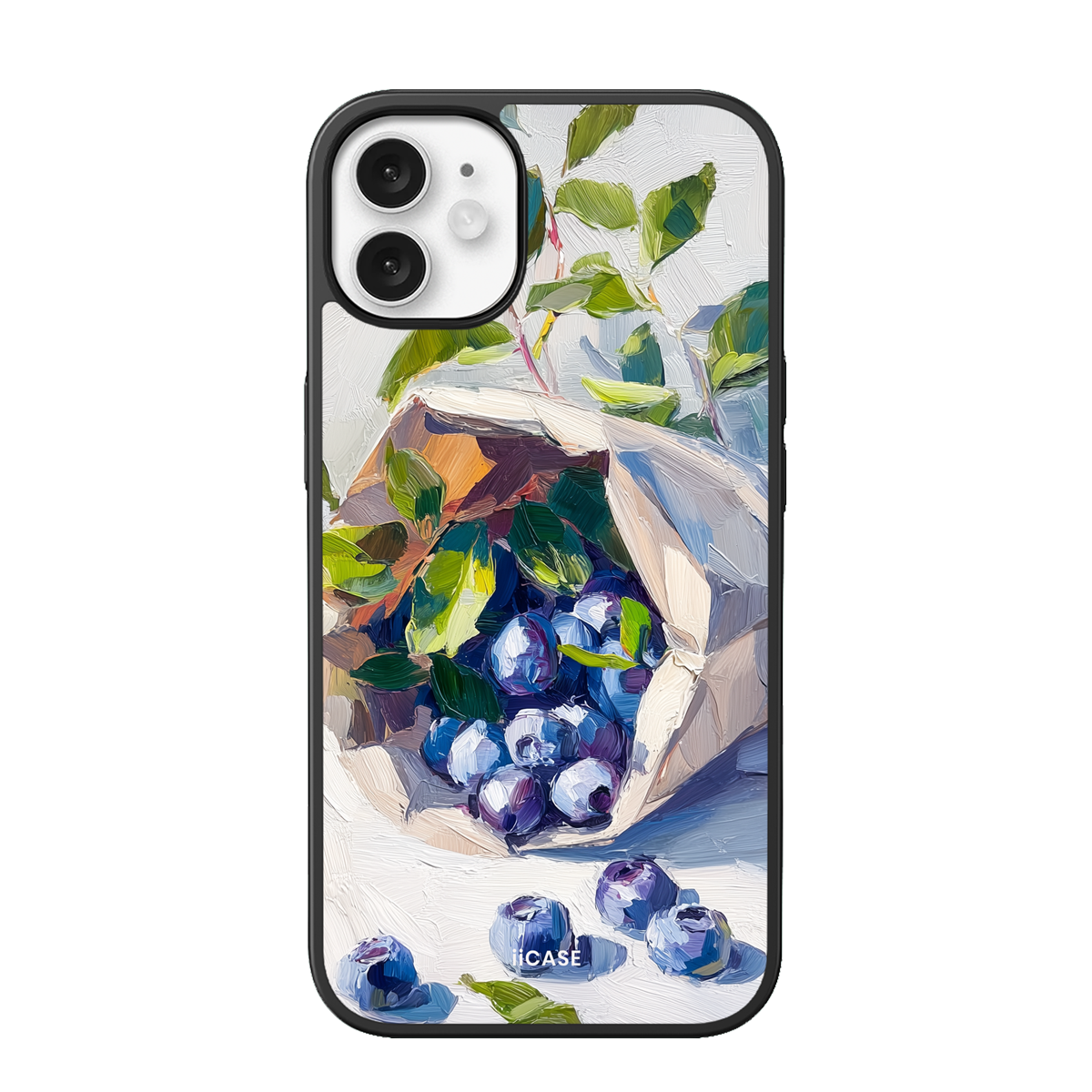 Blueberry Still-Life iPhone Case