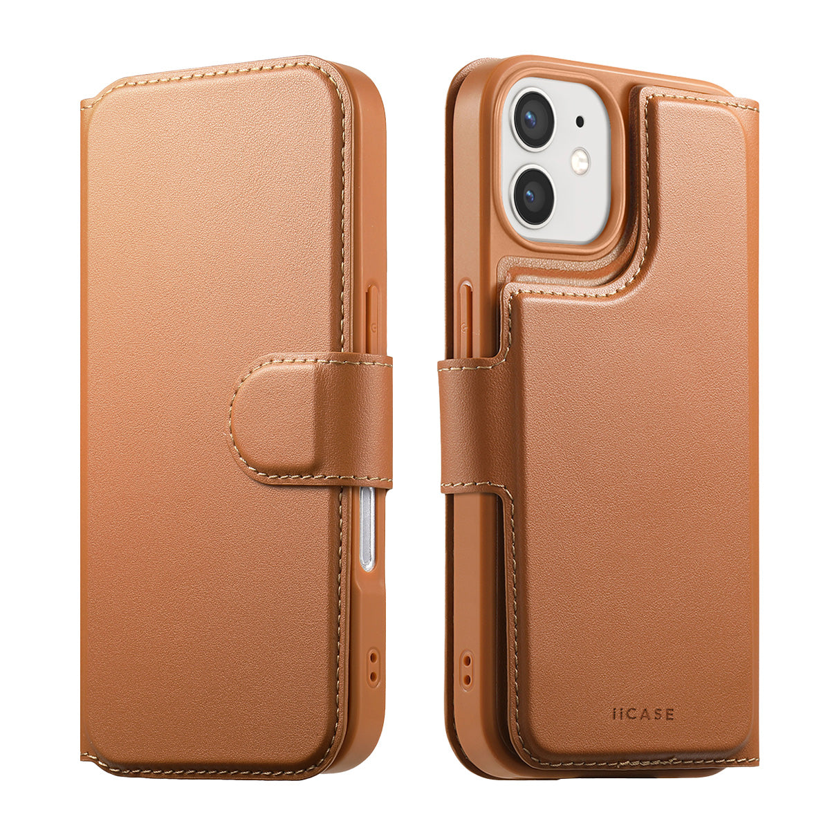 MagSafe Detachable Wallet iPhone Case - Tan