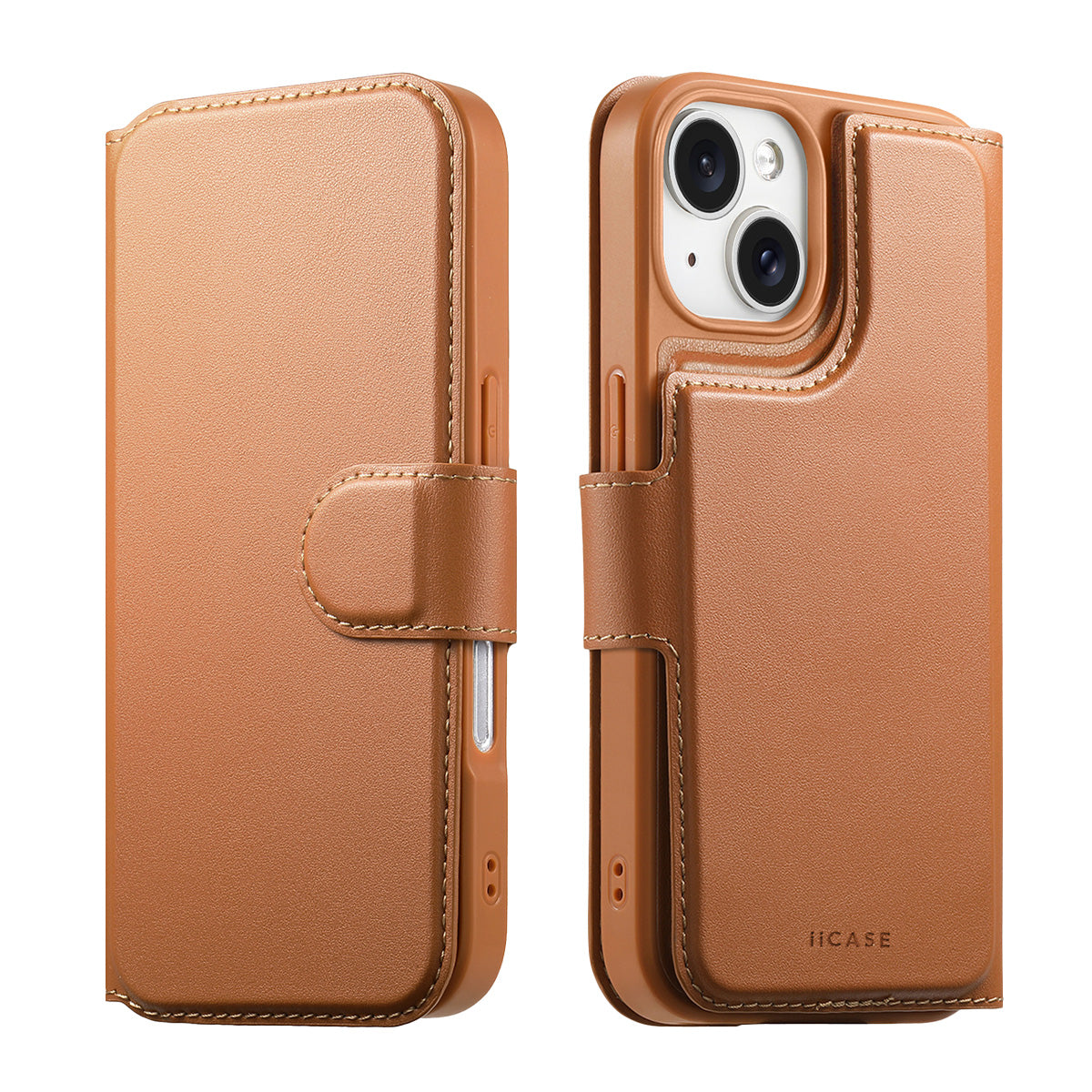 MagSafe Detachable Wallet iPhone Case - Tan