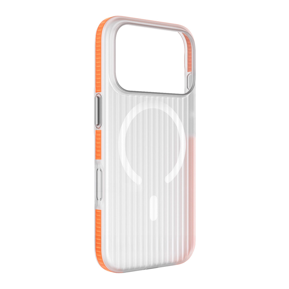Matte Corrugated Colour Bumper MagSafe iPhone Case