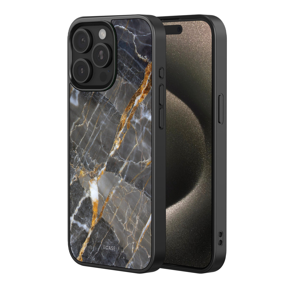 Dark Elegance Marble Elite iPhone Case - iiCase