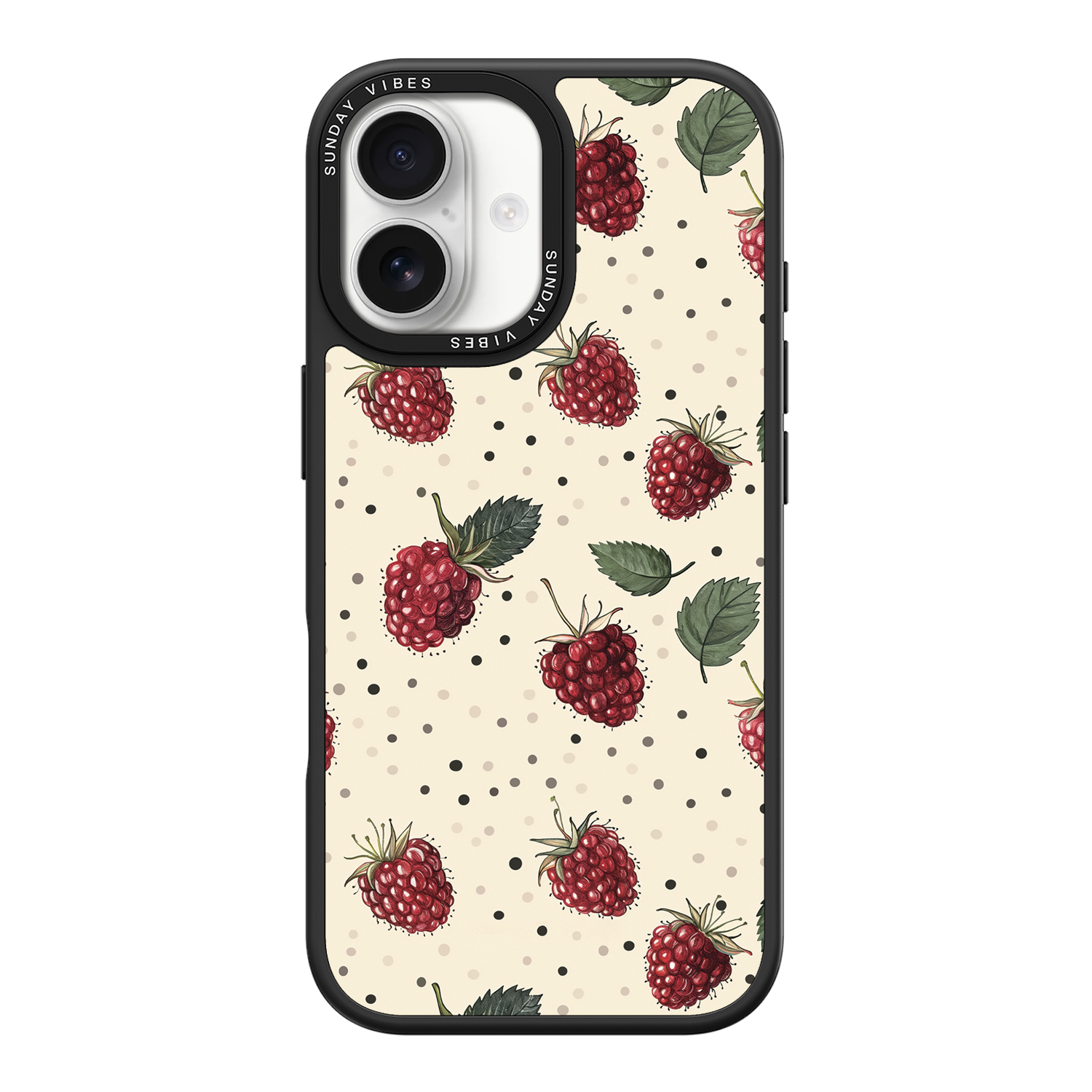 Raspberry Delight iPhone Case