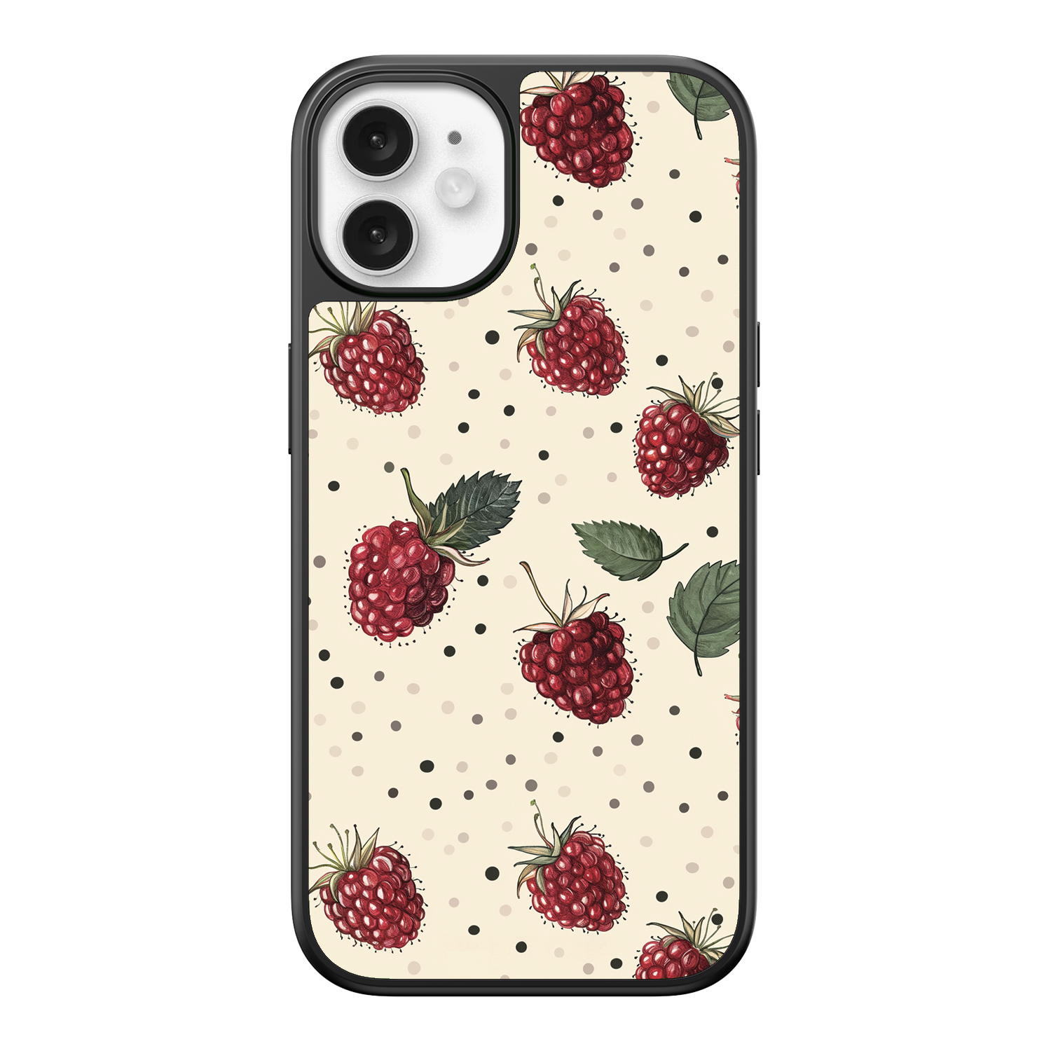 Raspberry Delight iPhone Case