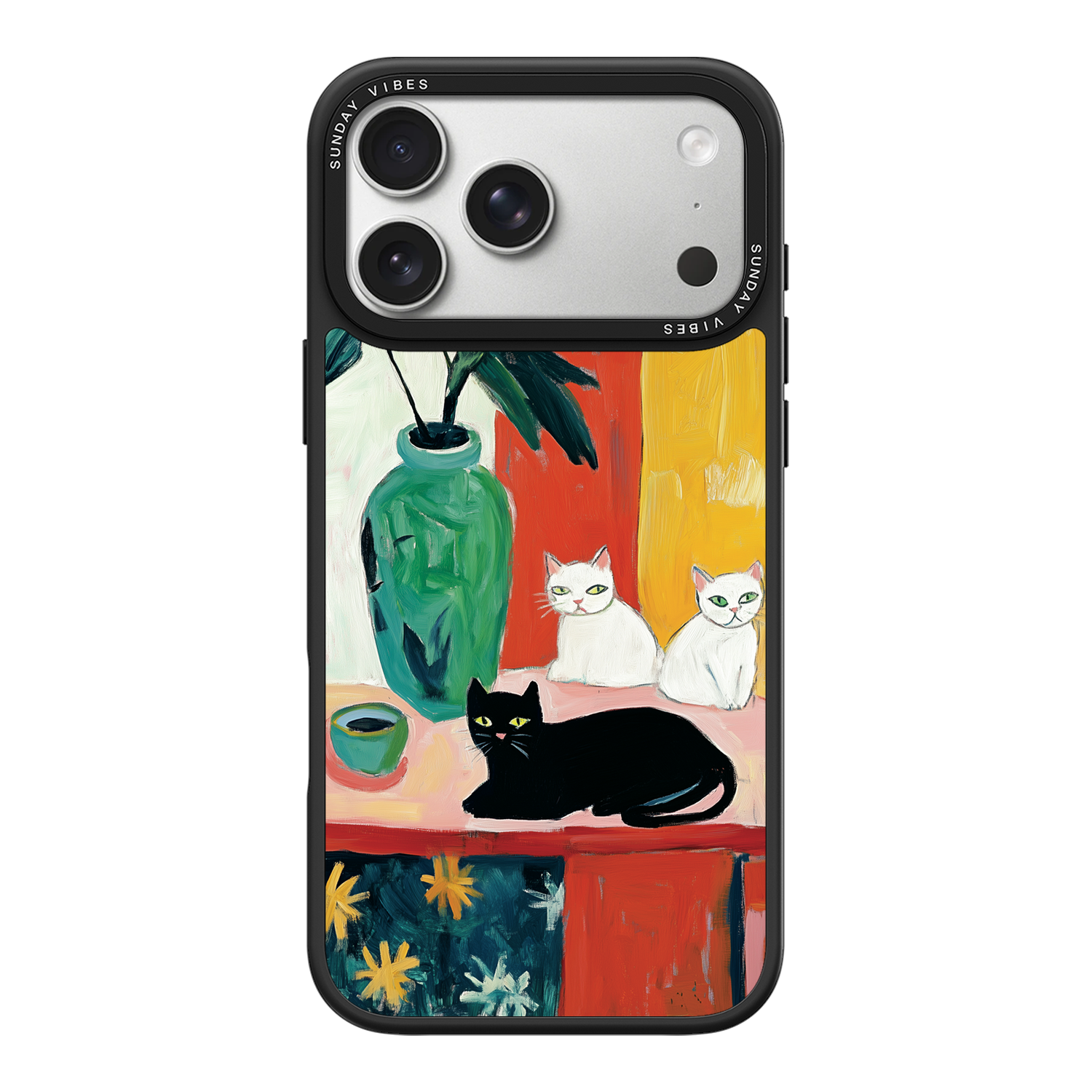 Feline Artistry iPhone Case