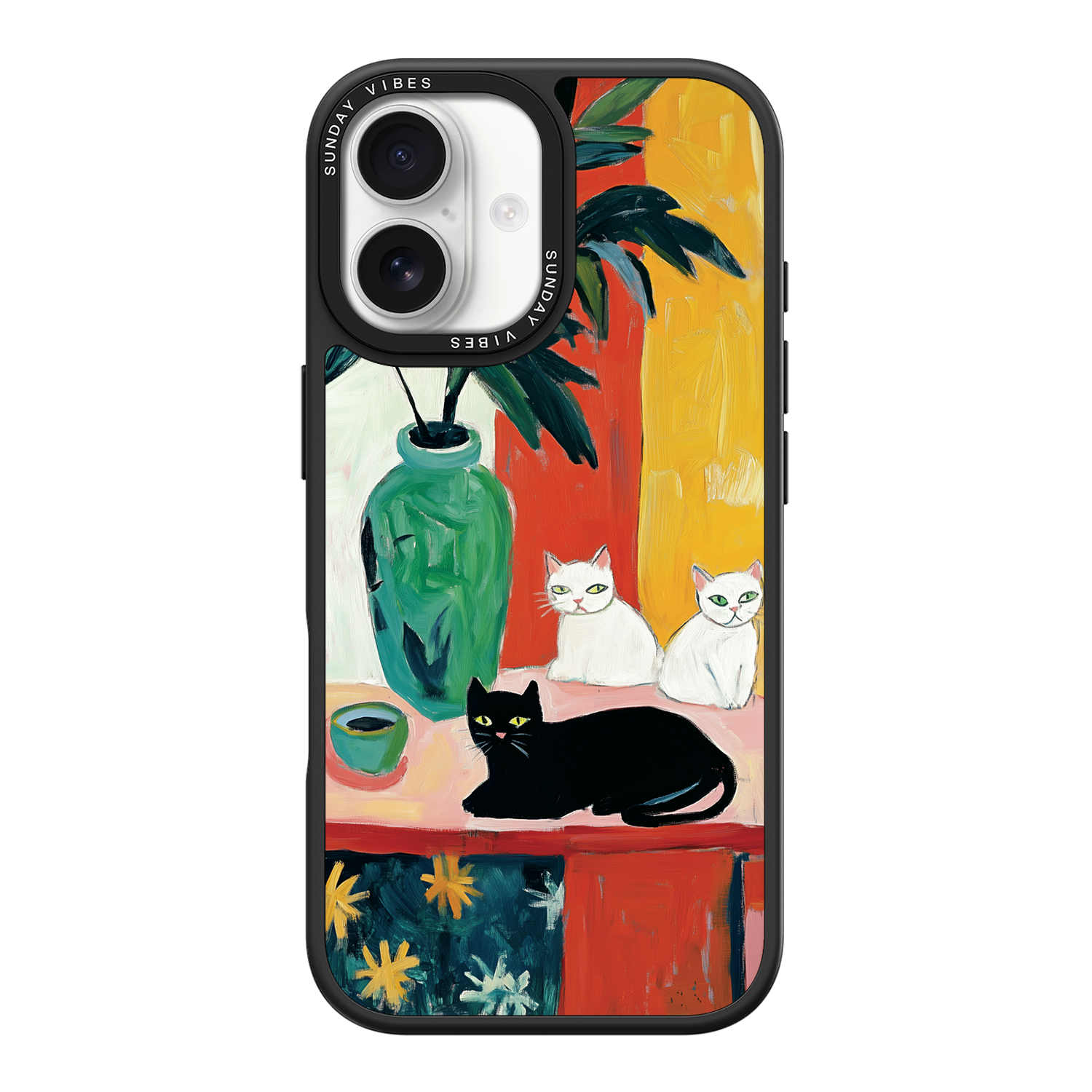 Feline Artistry iPhone Case