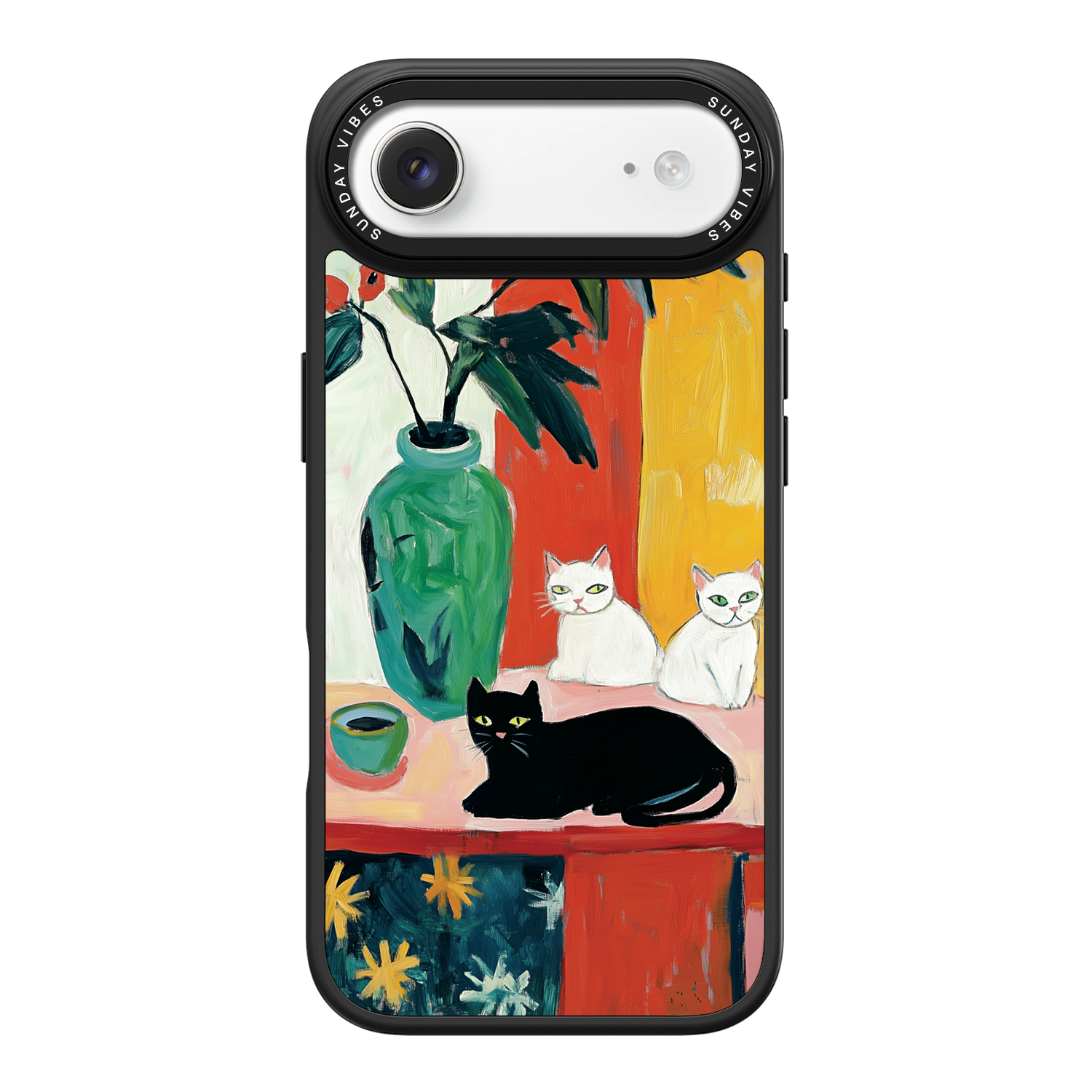 Feline Artistry iPhone Case