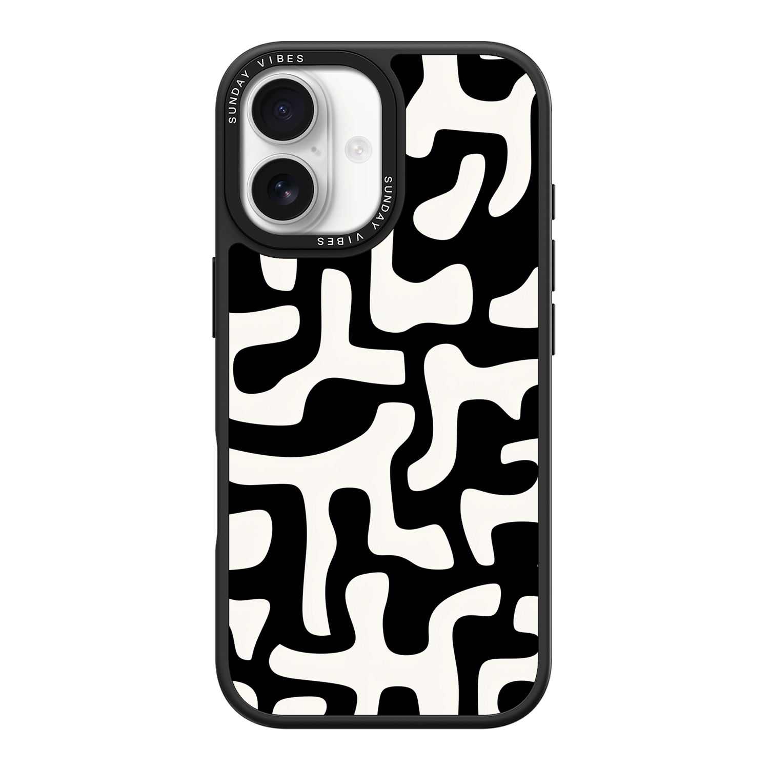 Monochrome Moo iPhone Case