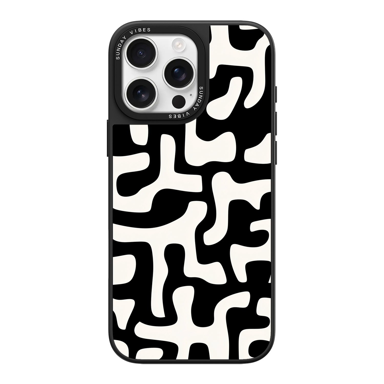 Monochrome Moo iPhone Case