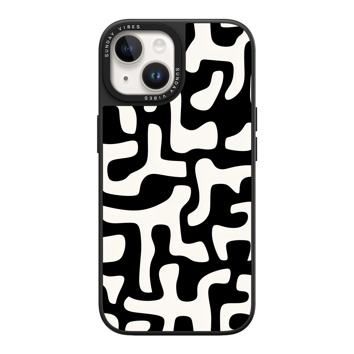 Monochrome Moo iPhone Case