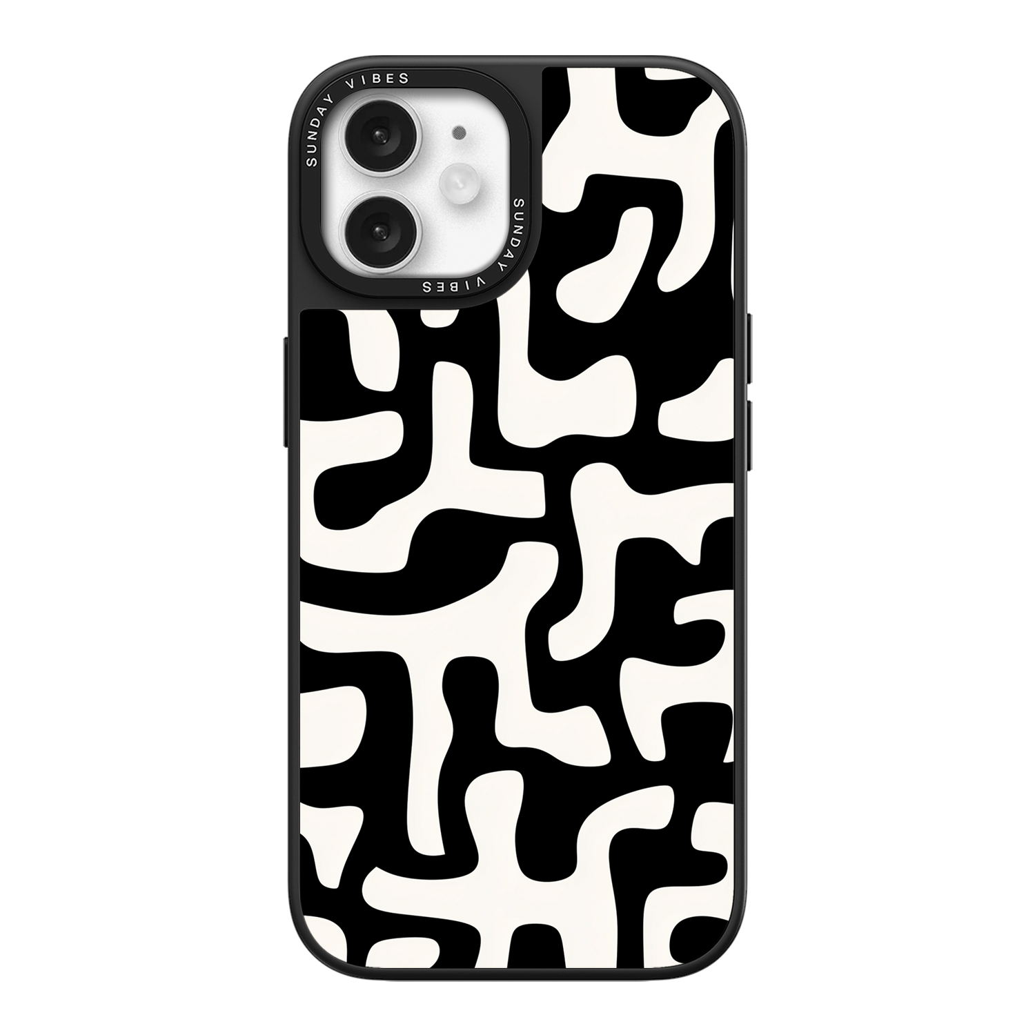 Monochrome Moo iPhone Case