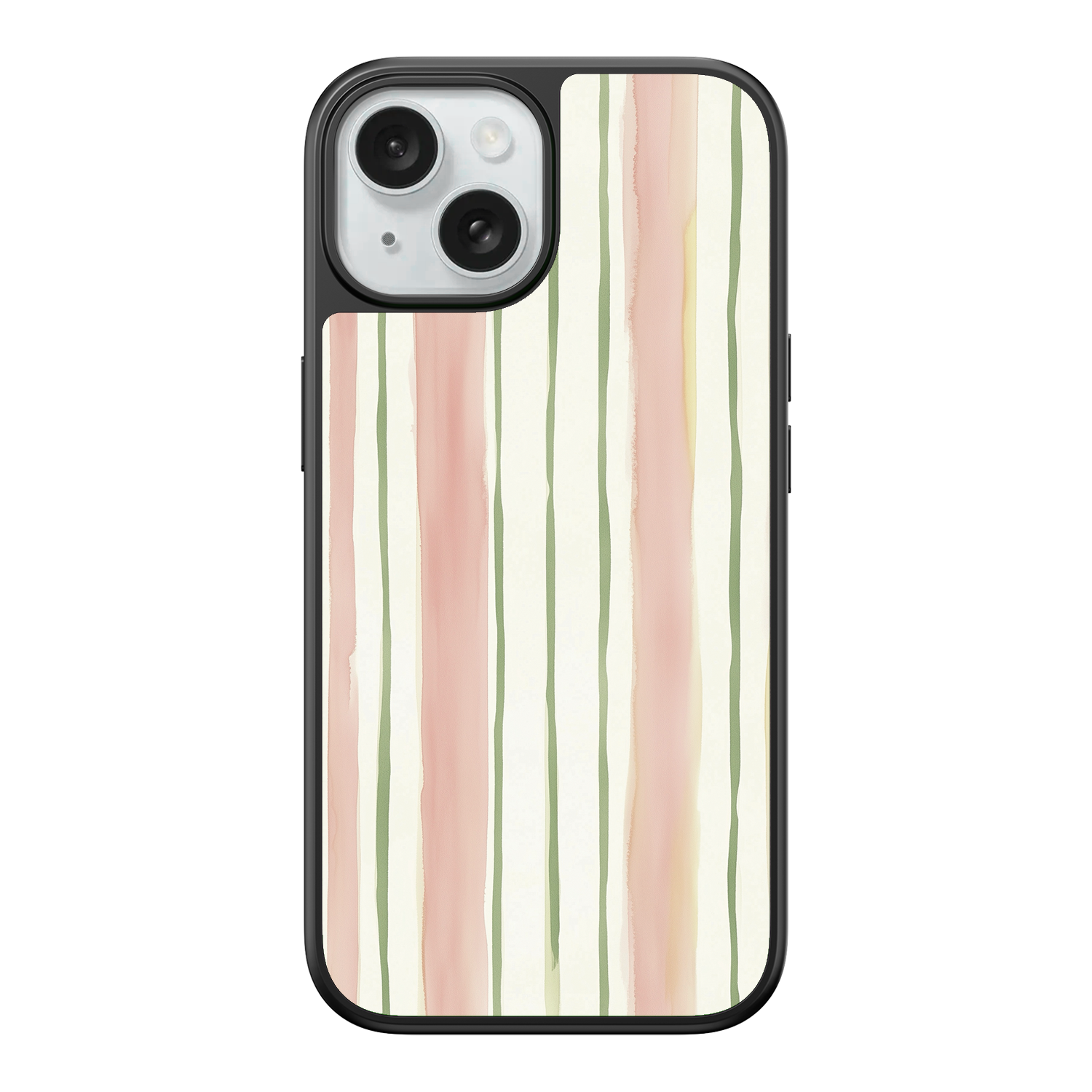 Pastel Stripe Serenade iPhone Case