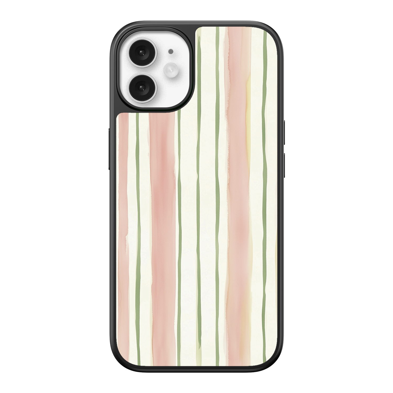 Pastel Stripe Serenade iPhone Case