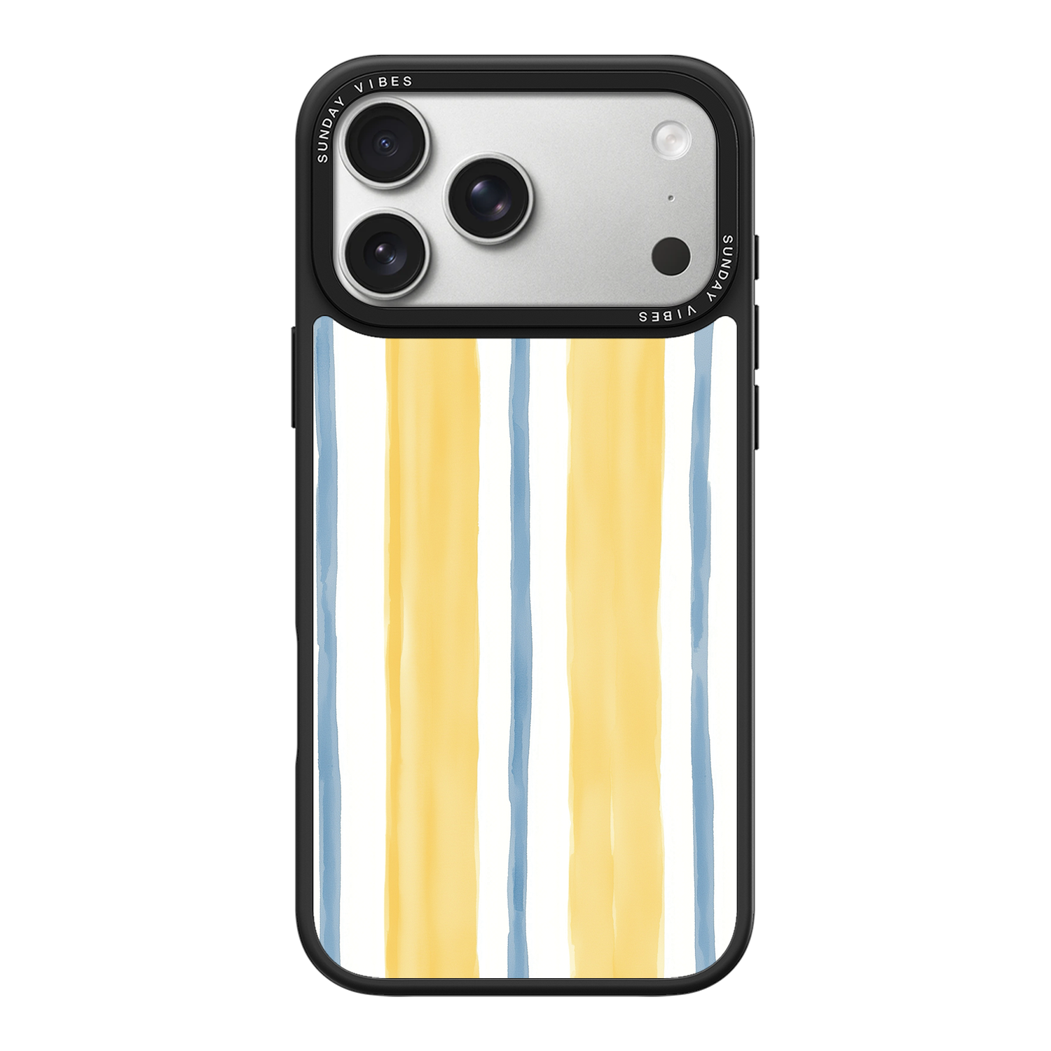 Citrus Sky Stripe iPhone Case