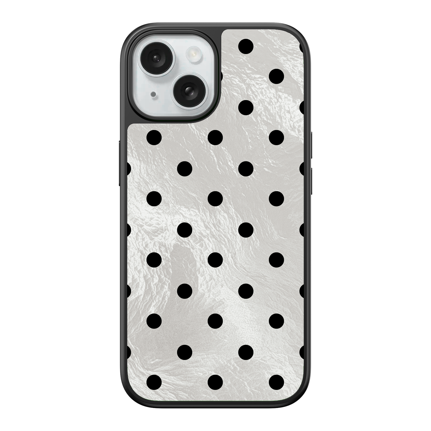 Moon Dust Polka iPhone Case