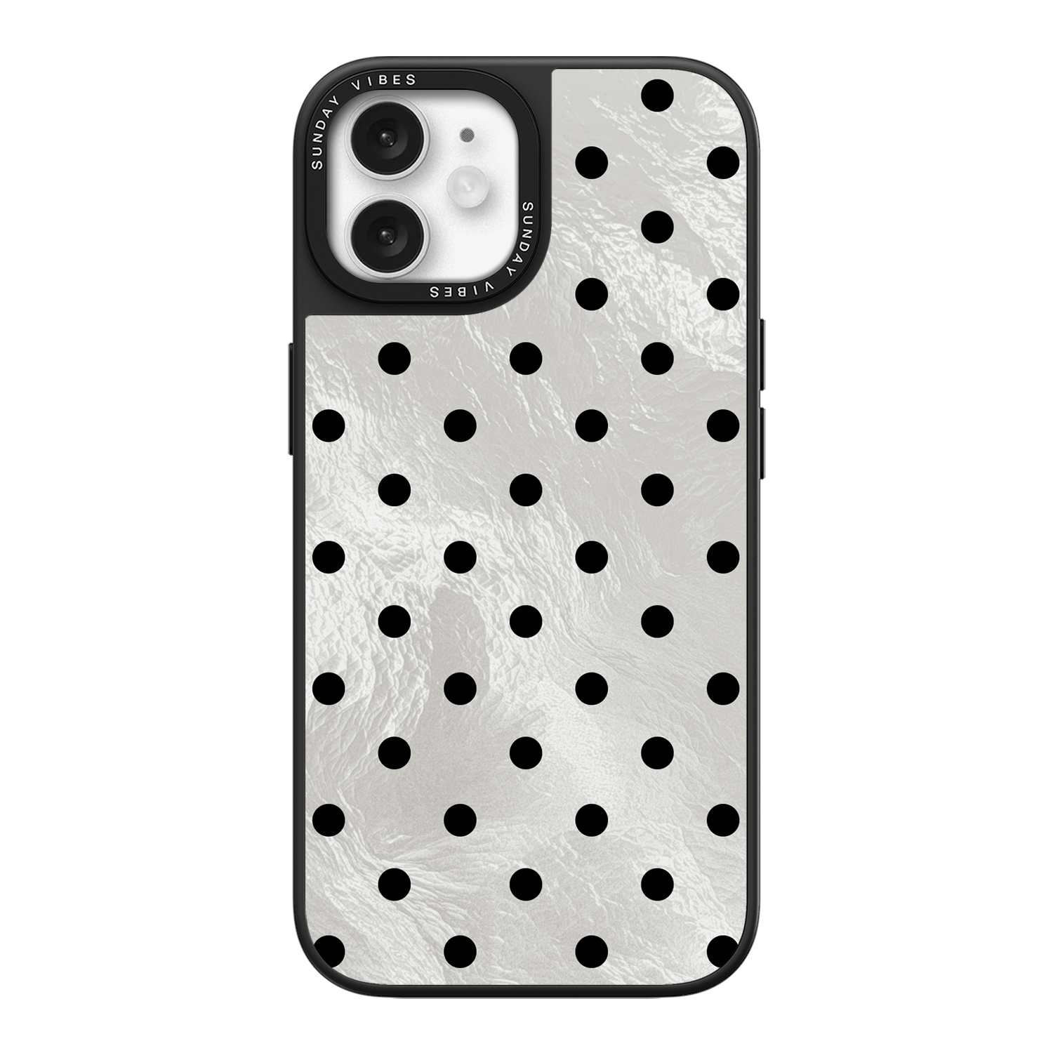 Moon Dust Polka iPhone Case