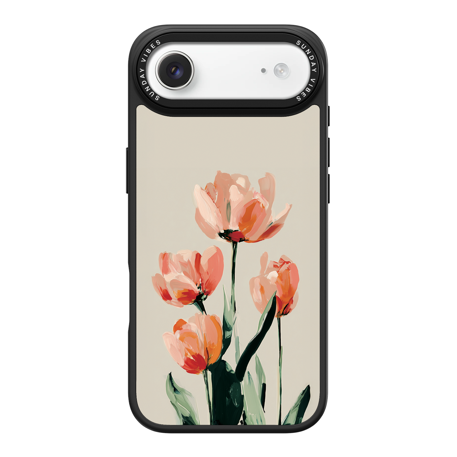 Coral Canvas iPhone Case