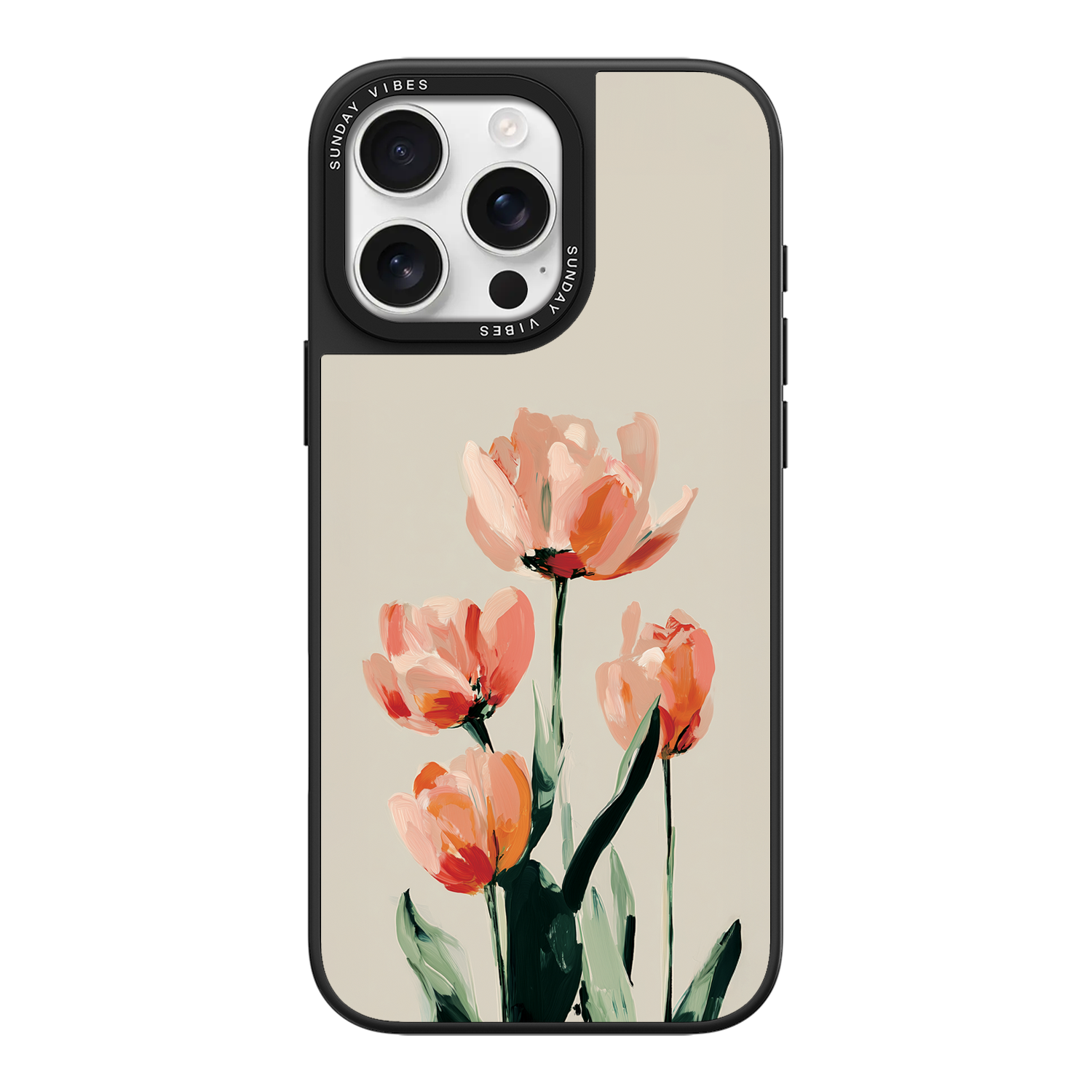 Coral Canvas iPhone Case