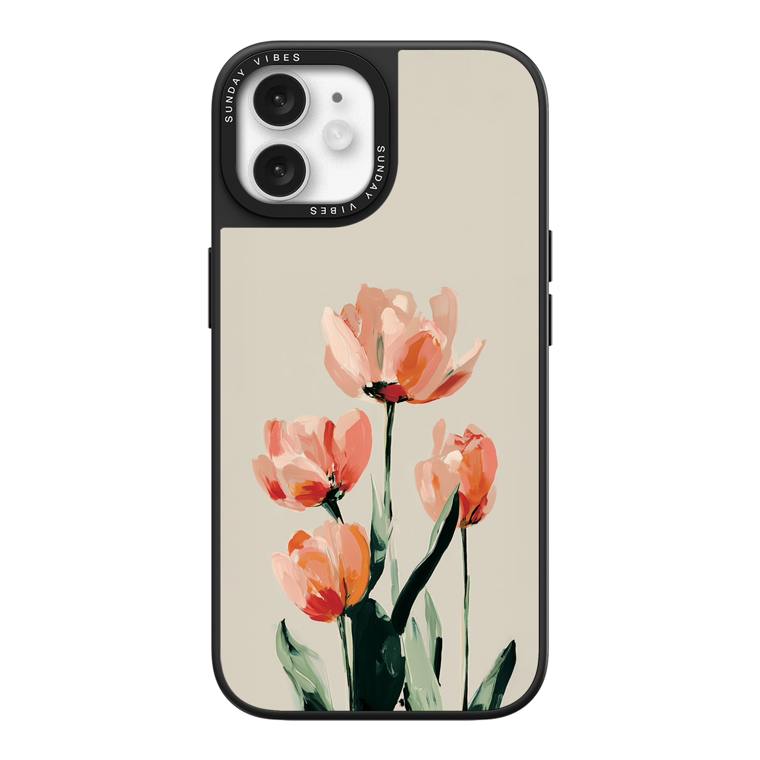 Coral Canvas iPhone Case