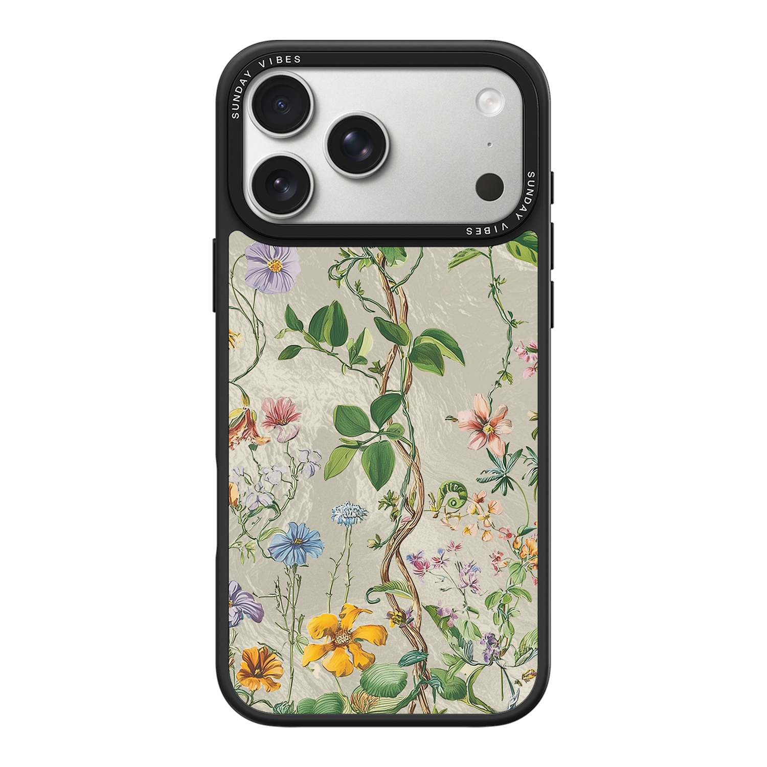 Silver Vine iPhone Case