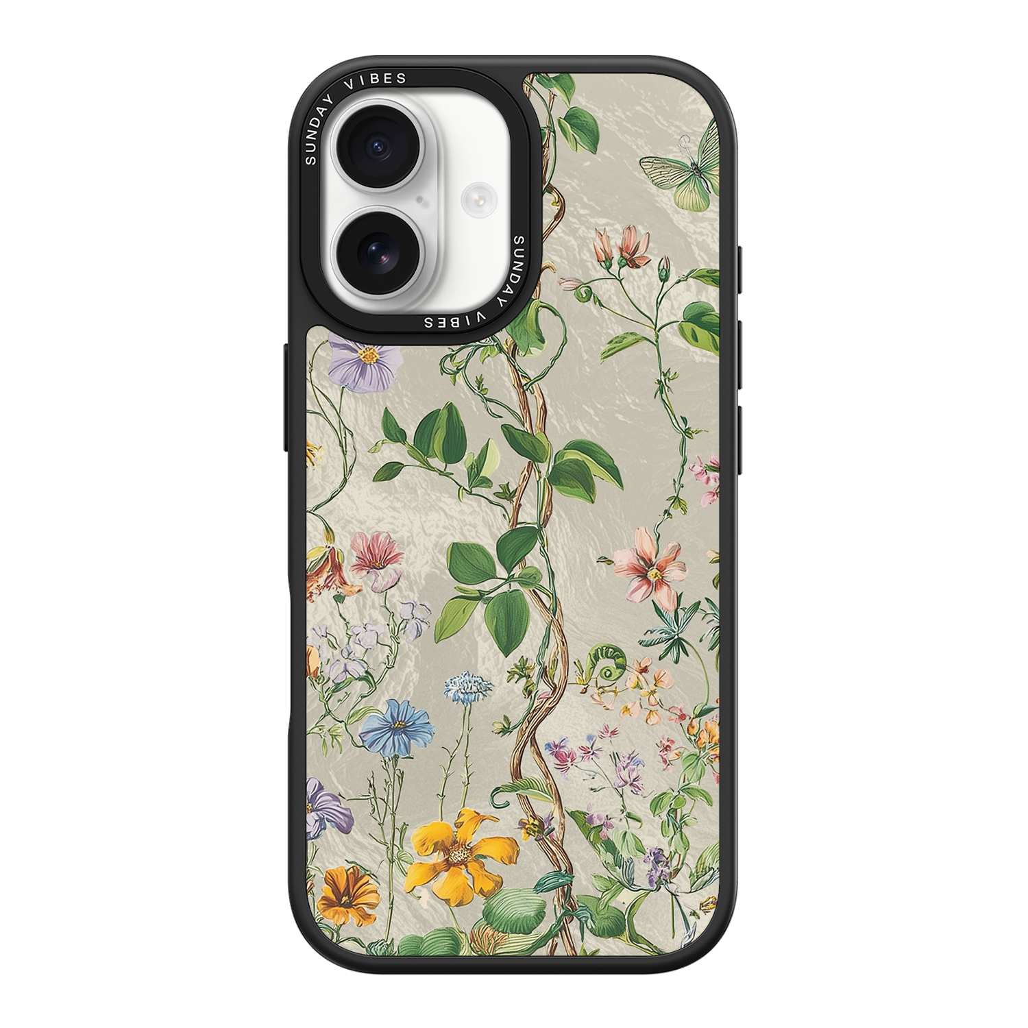 Silver Vine iPhone Case