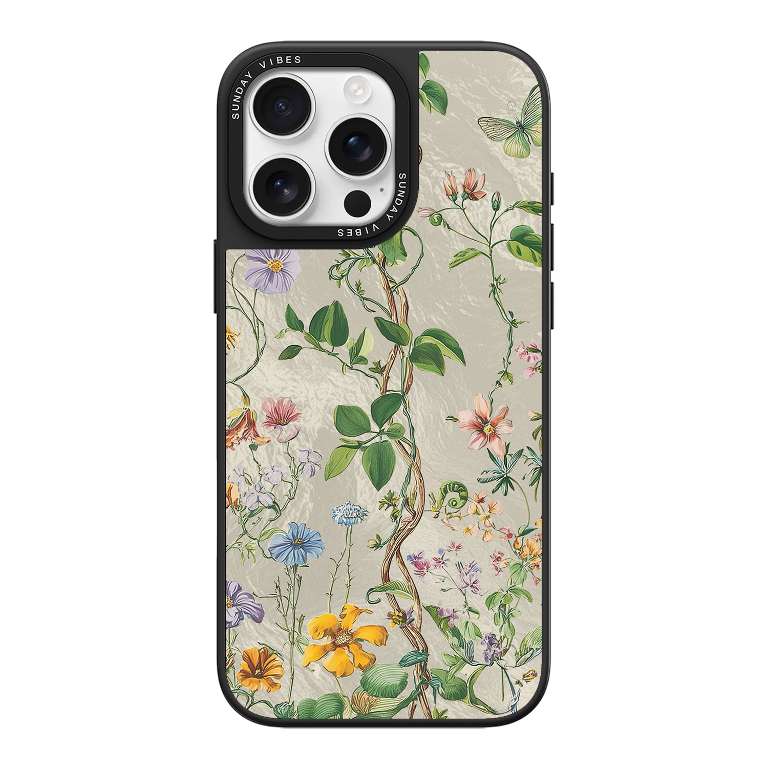 Silver Vine iPhone Case