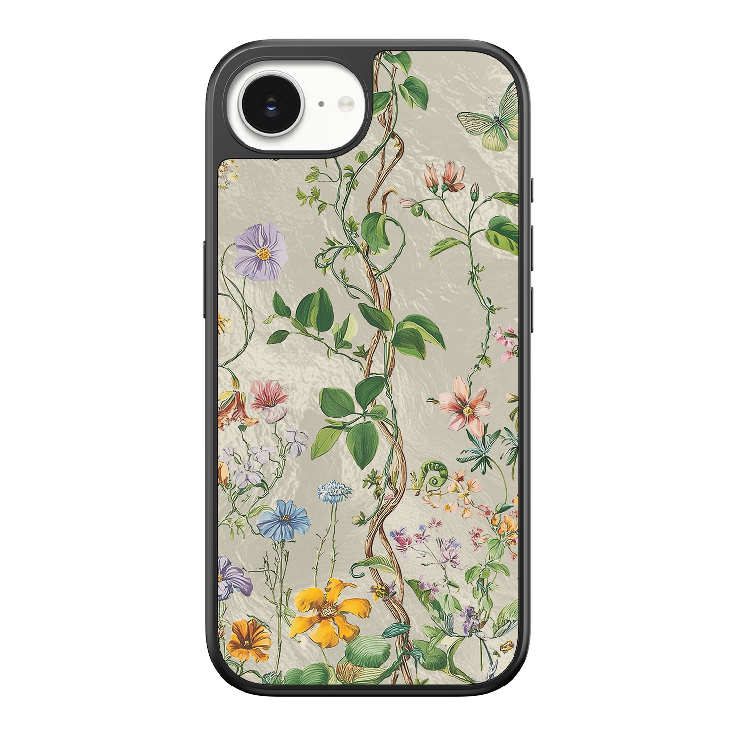 Silver Vine iPhone Case