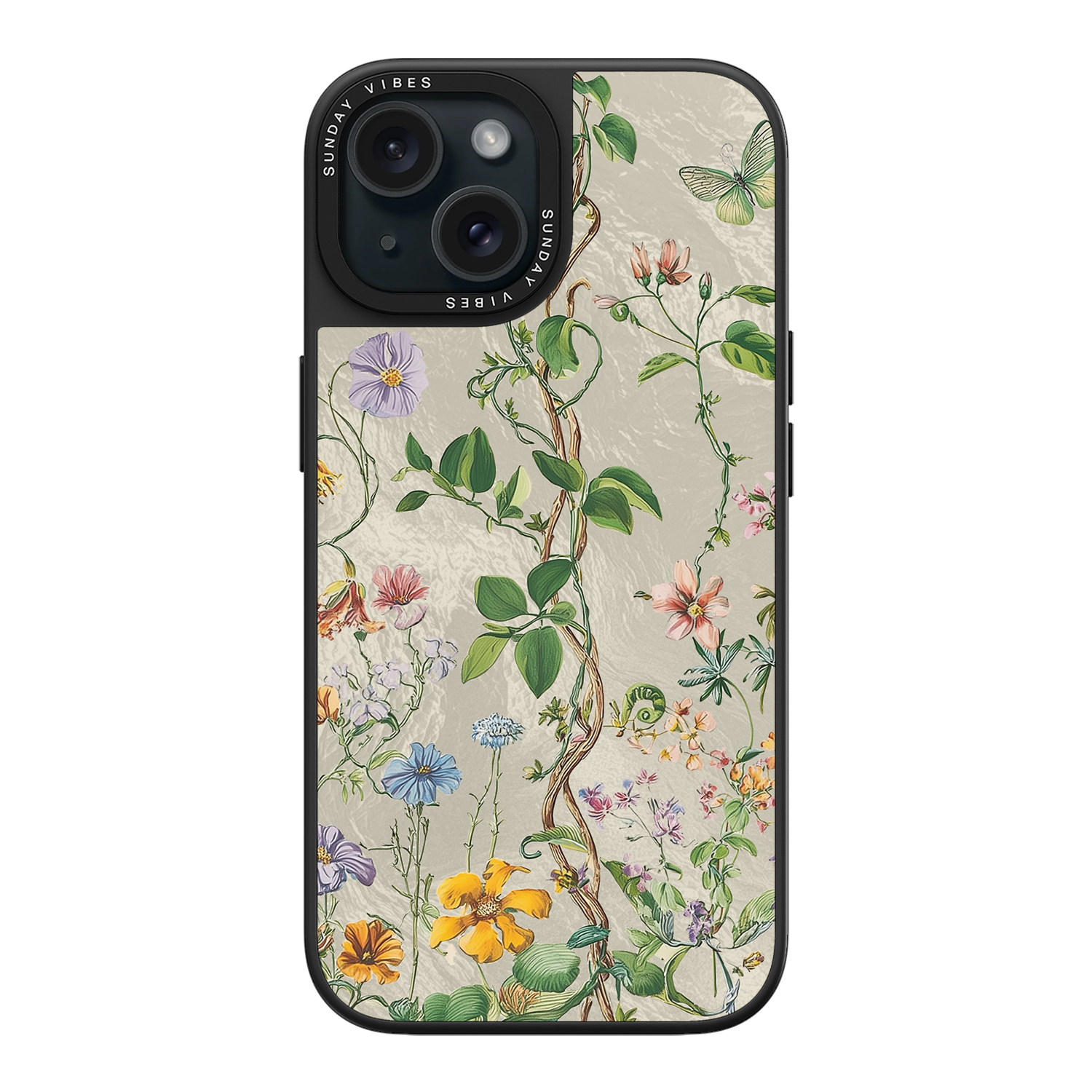 Silver Vine iPhone Case