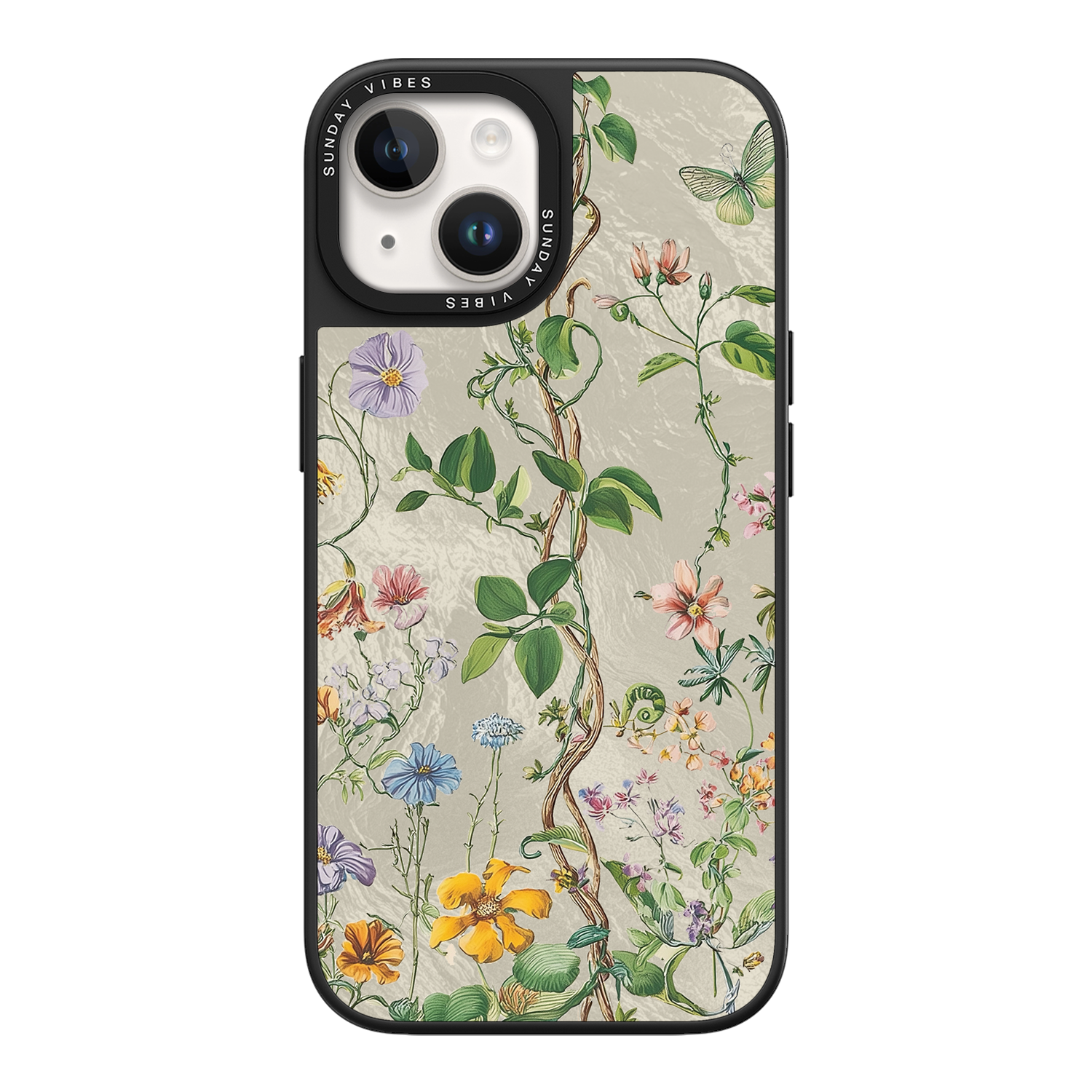 Silver Vine iPhone Case