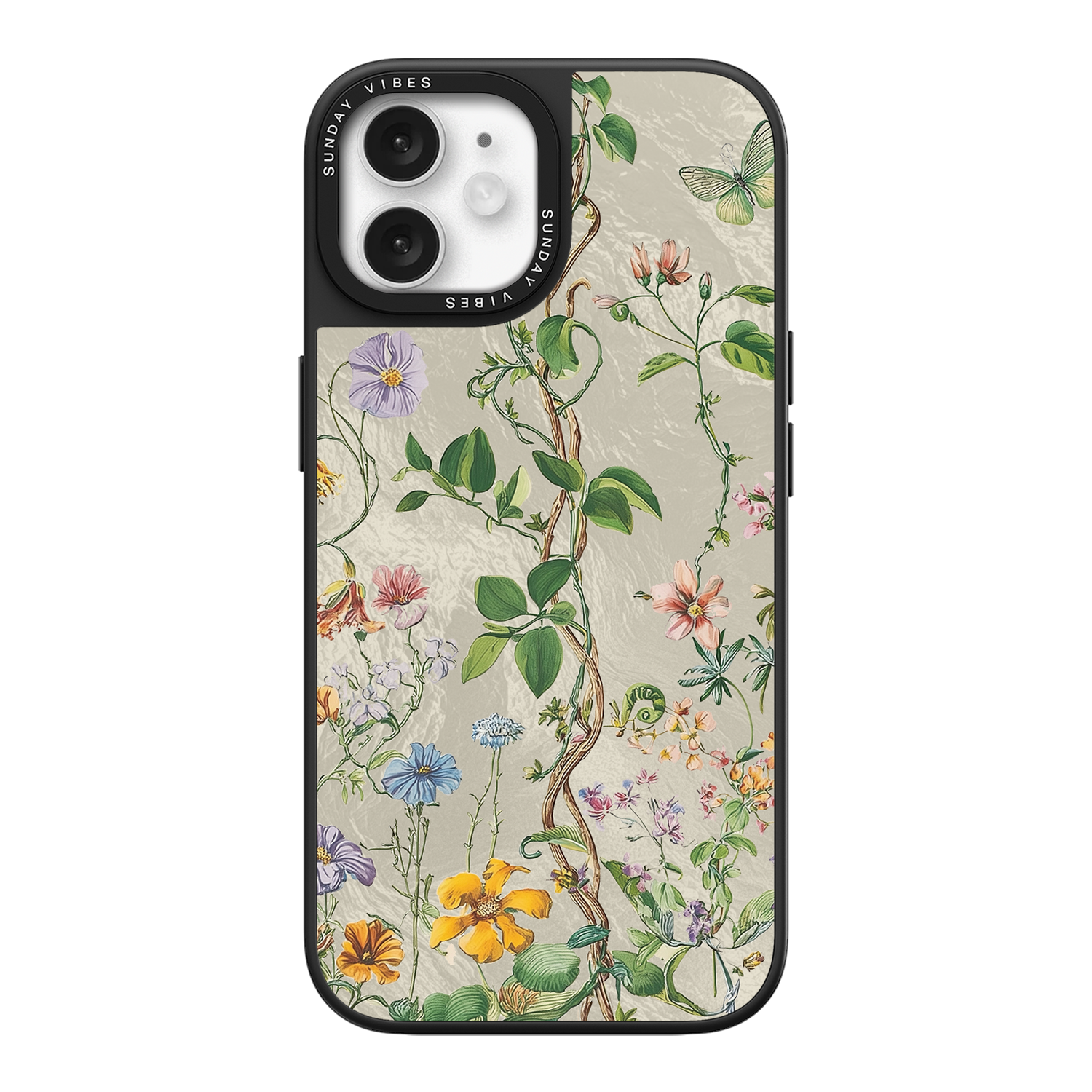 Silver Vine iPhone Case
