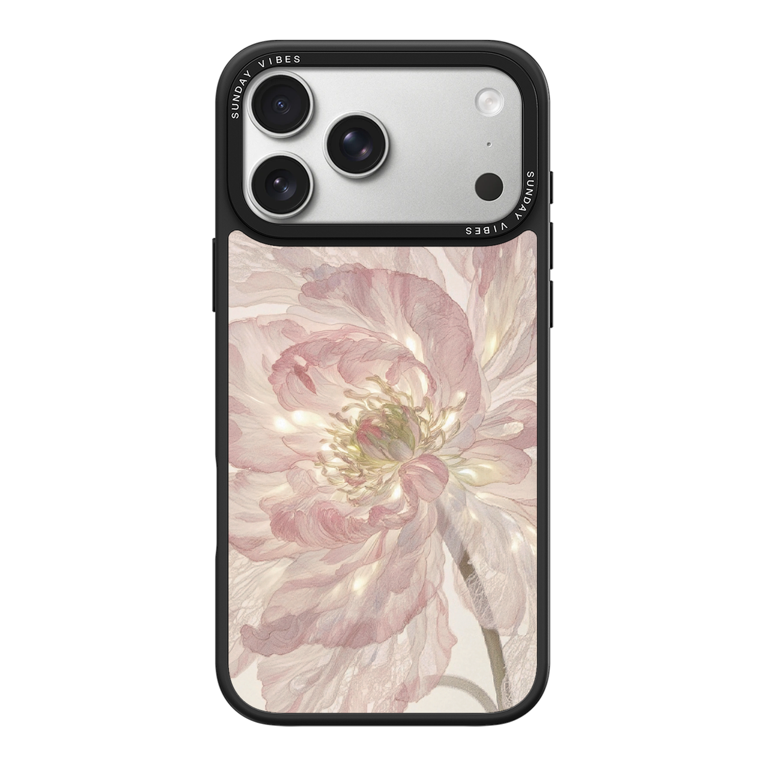 Pale Peony iPhone Case