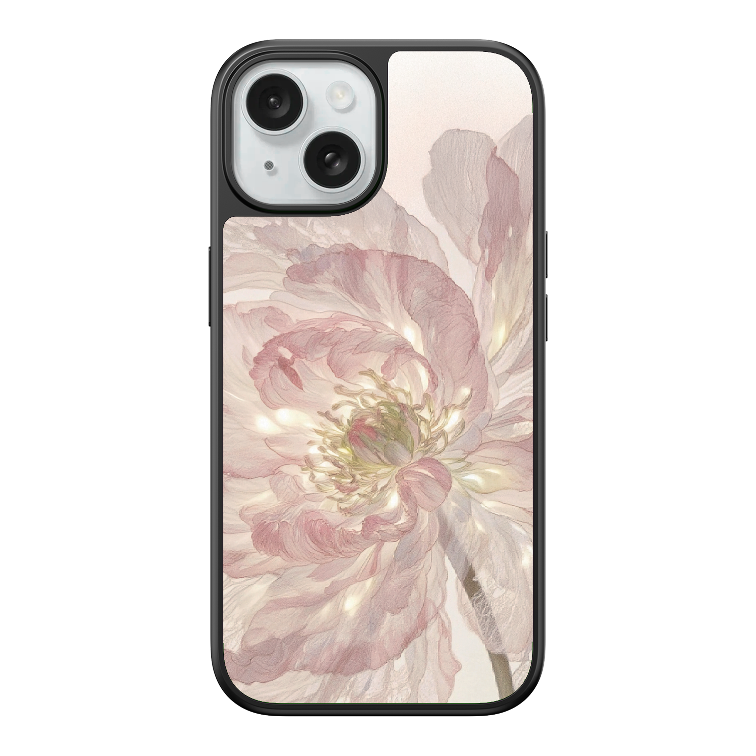 Pale Peony iPhone Case