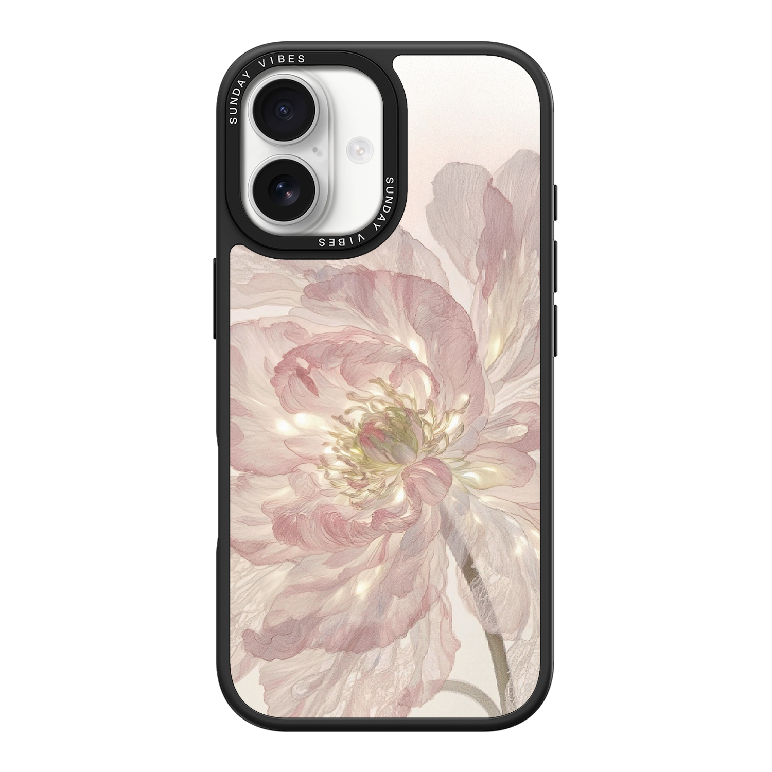 Pale Peony iPhone Case