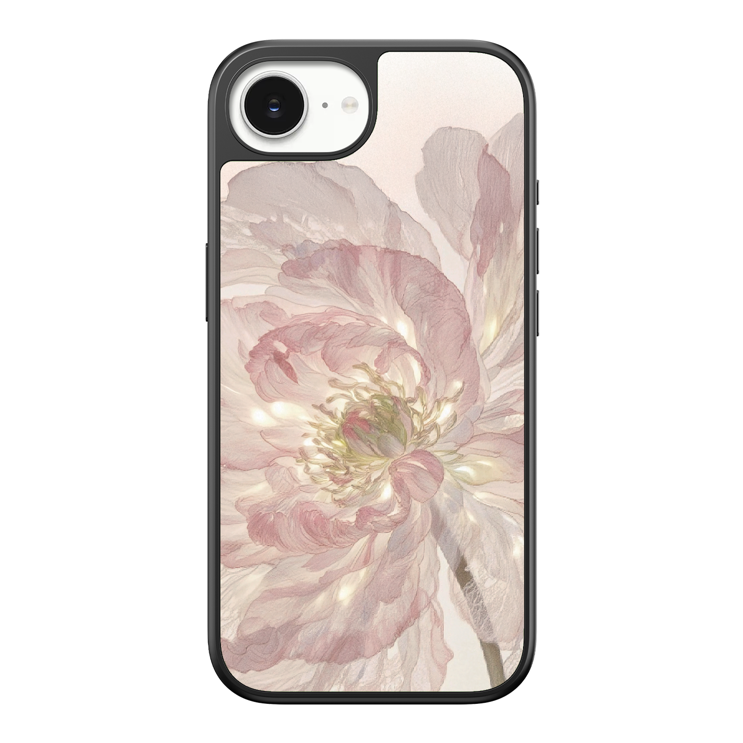 Pale Peony iPhone Case