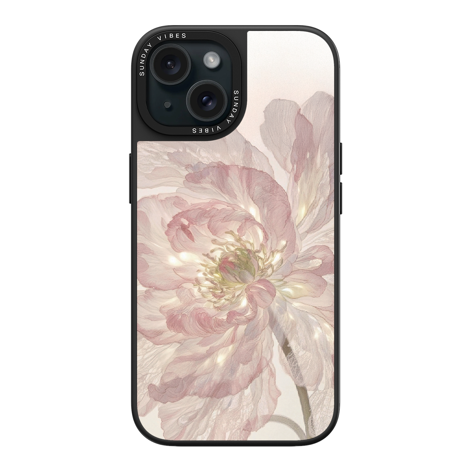 Pale Peony iPhone Case