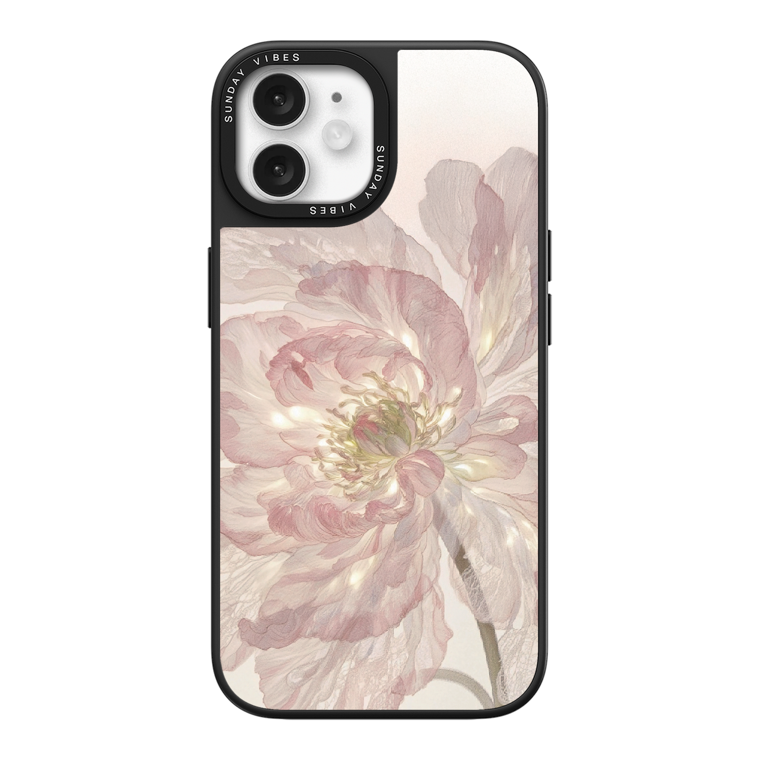Pale Peony iPhone Case