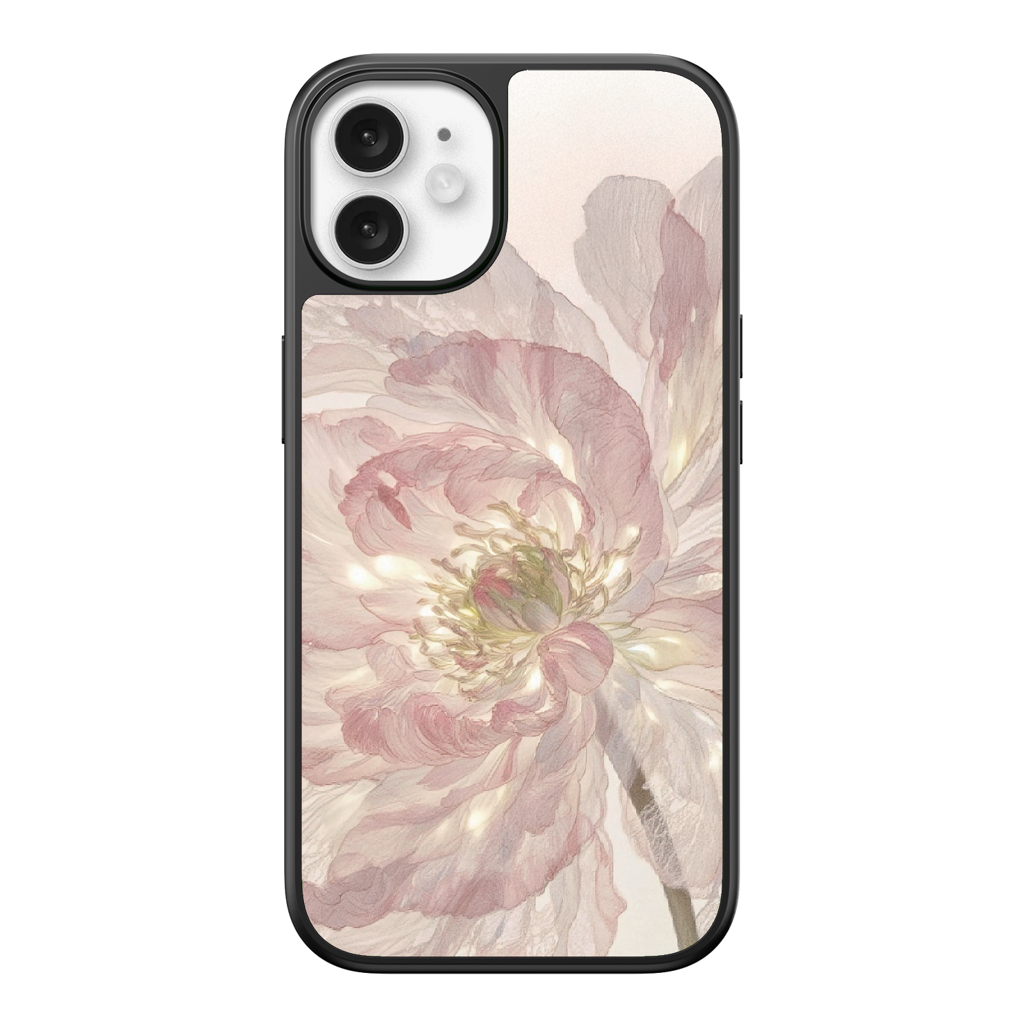 Pale Peony iPhone Case