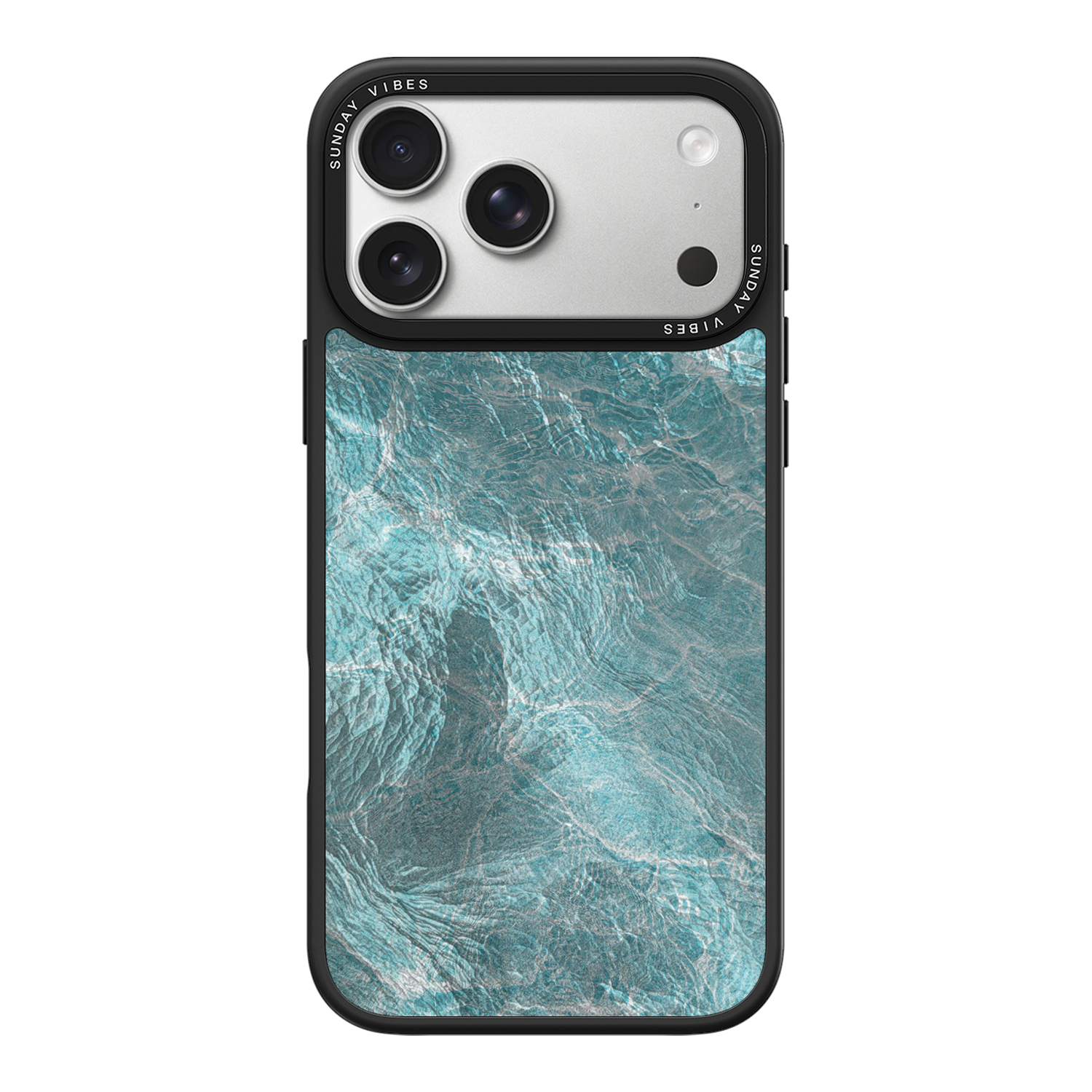 Teal Tides iPhone Case