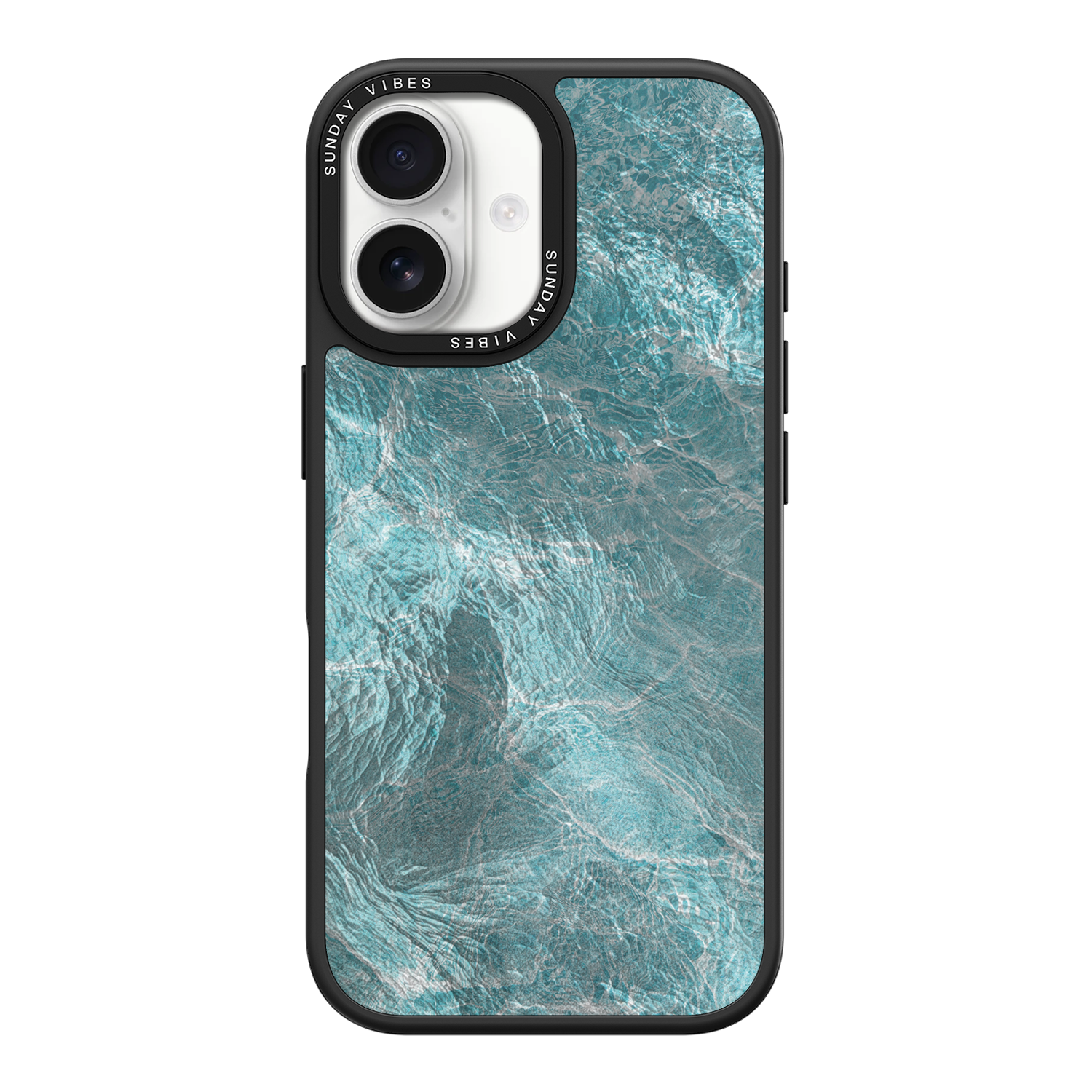 Teal Tides iPhone Case