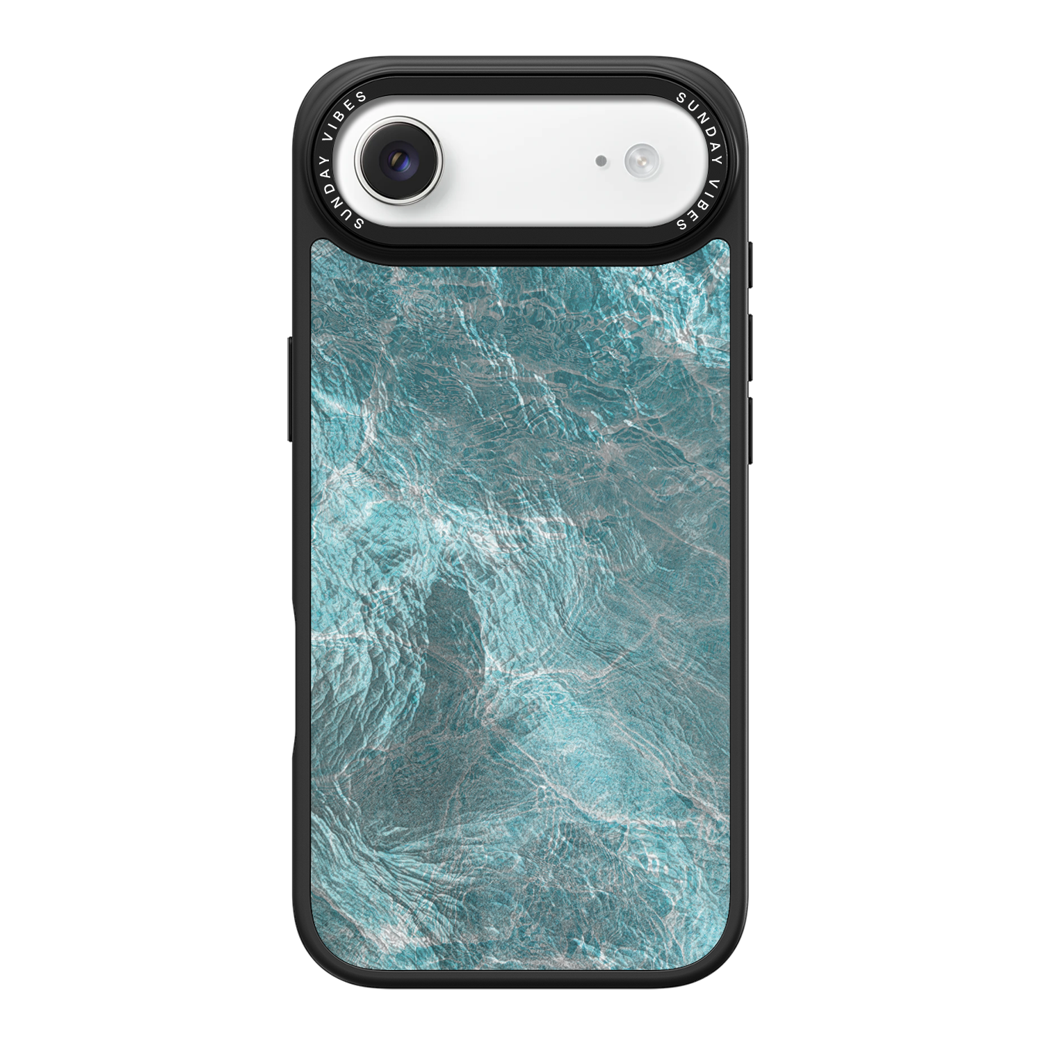 Teal Tides iPhone Case