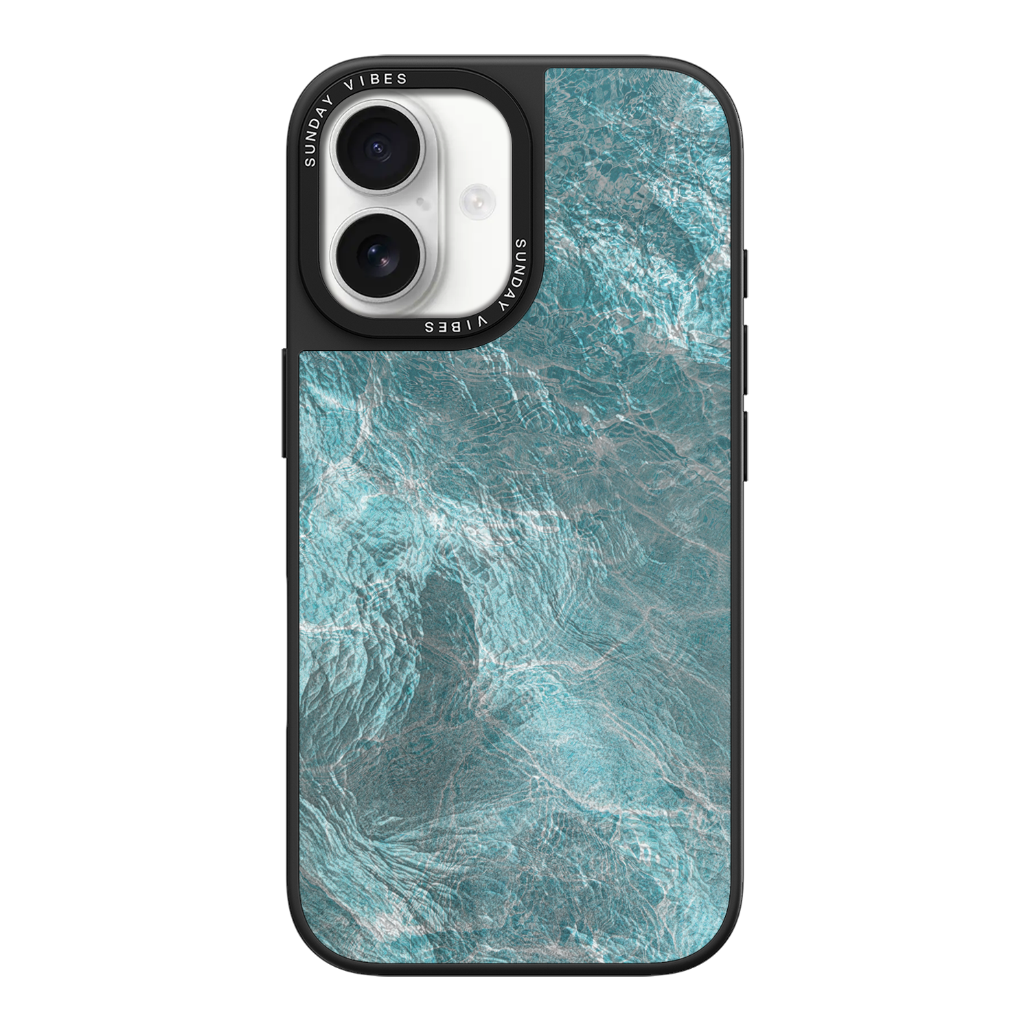 Teal Tides iPhone Case