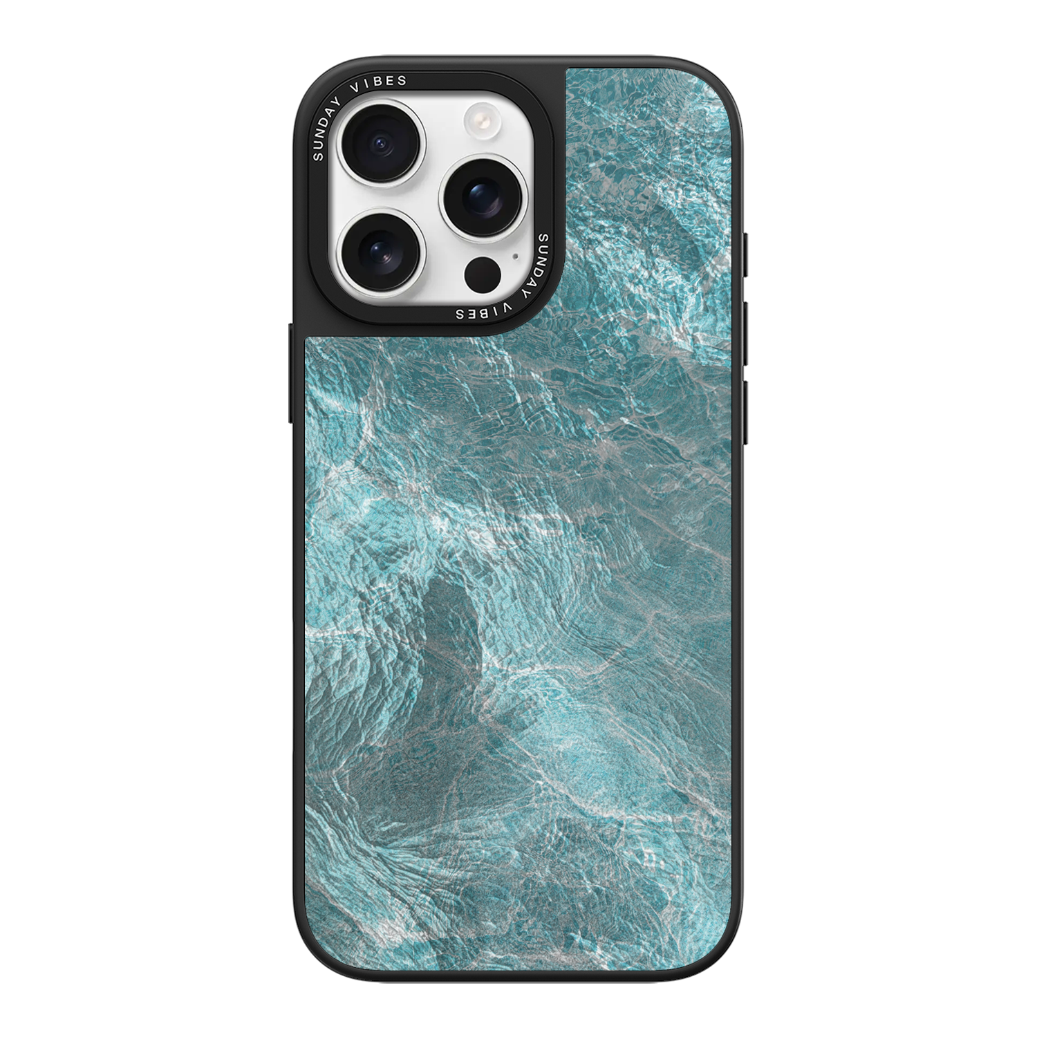 Teal Tides iPhone Case