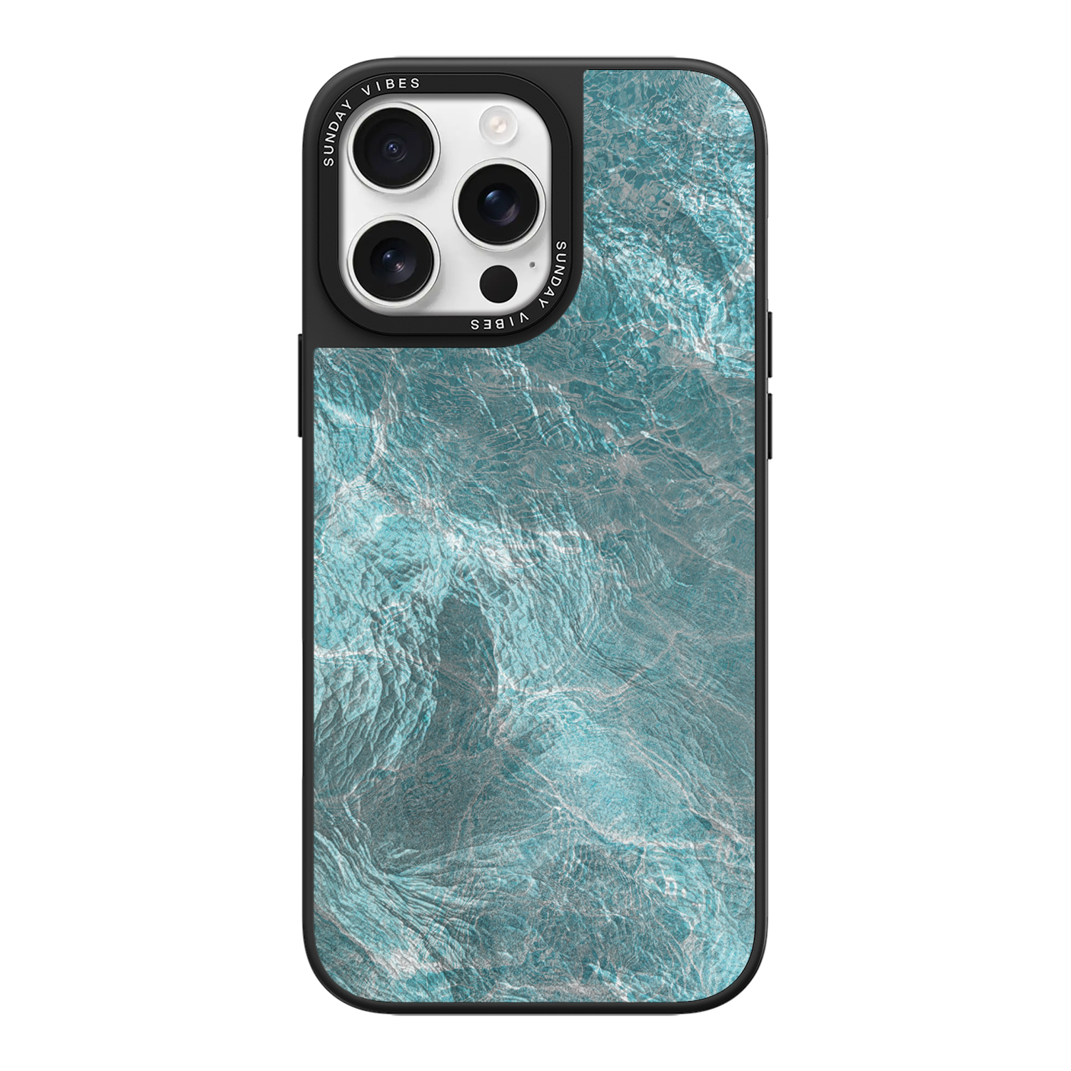 Teal Tides iPhone Case