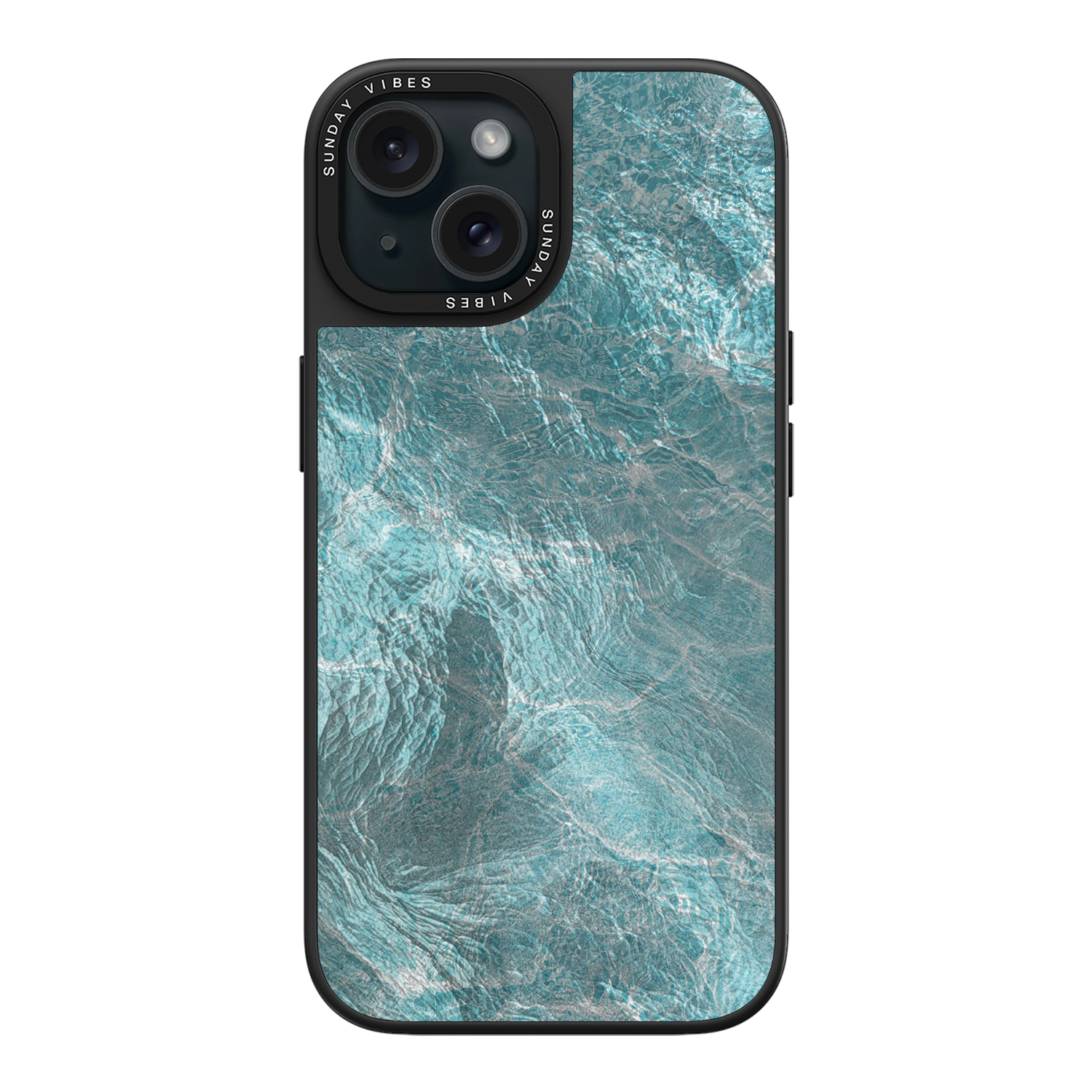 Teal Tides iPhone Case