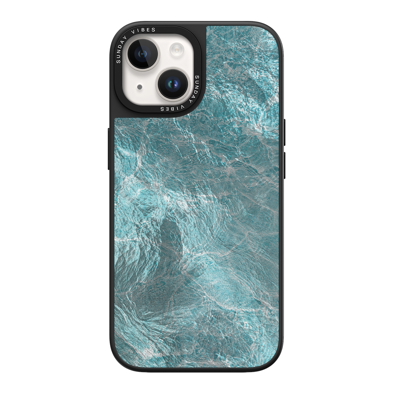 Teal Tides iPhone Case
