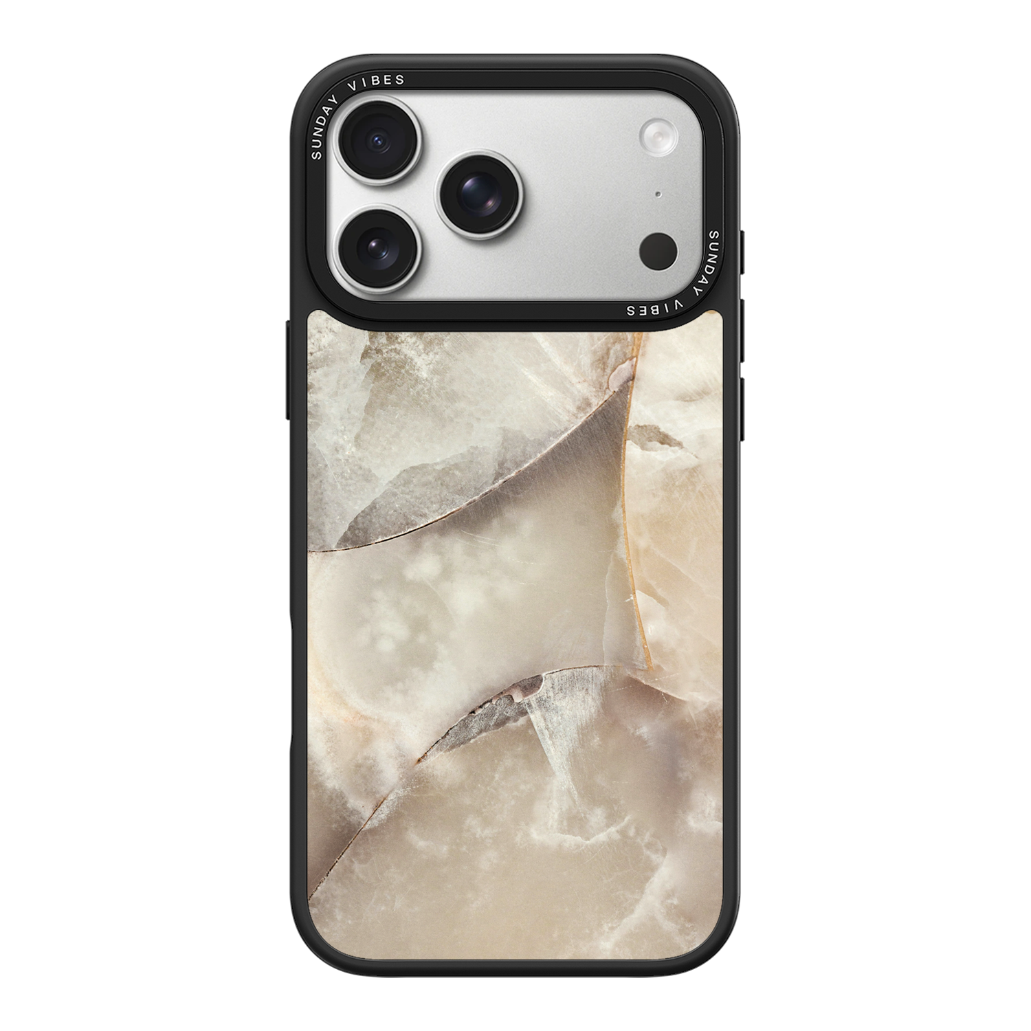 Alabaster Whirl iPhone Case