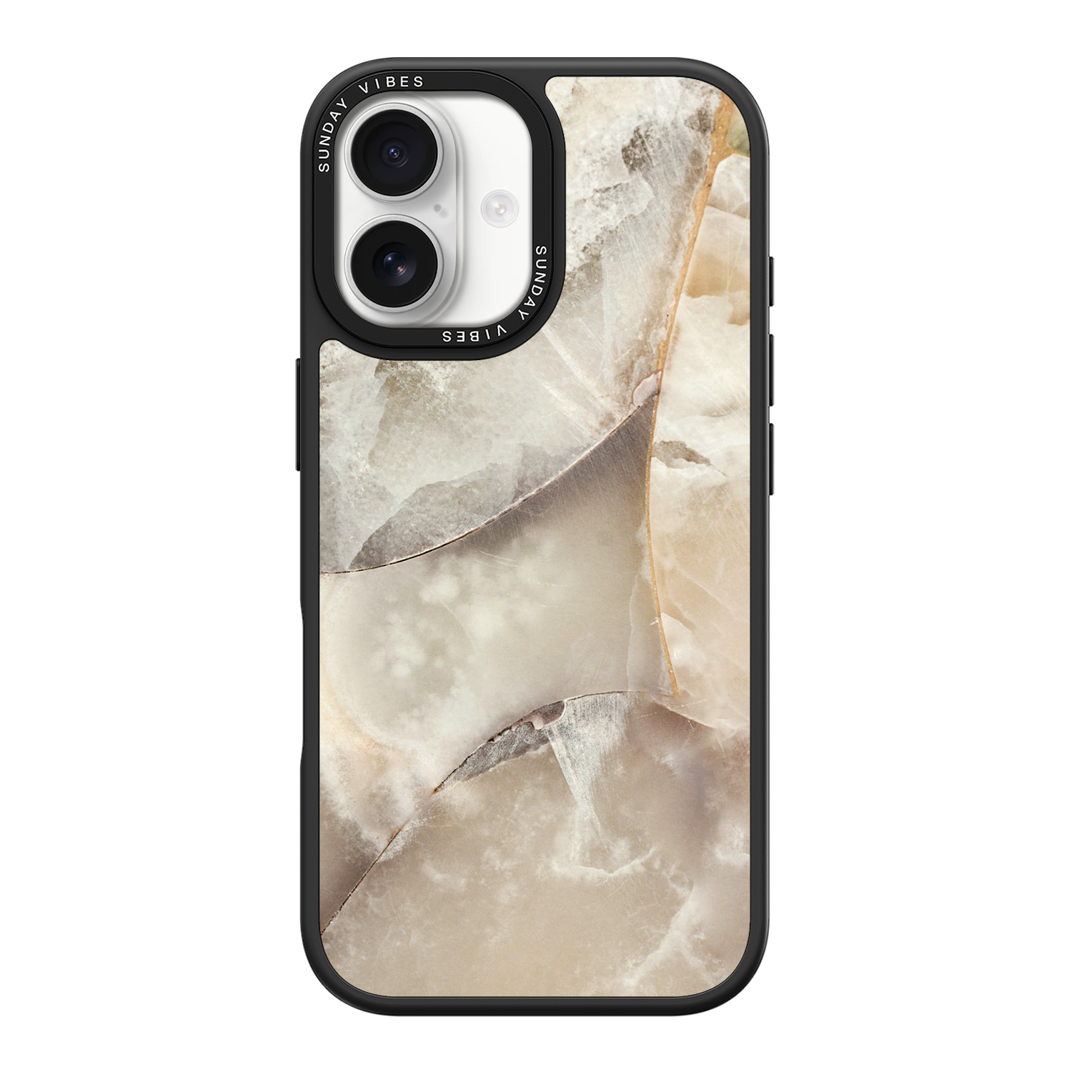 Alabaster Whirl iPhone Case