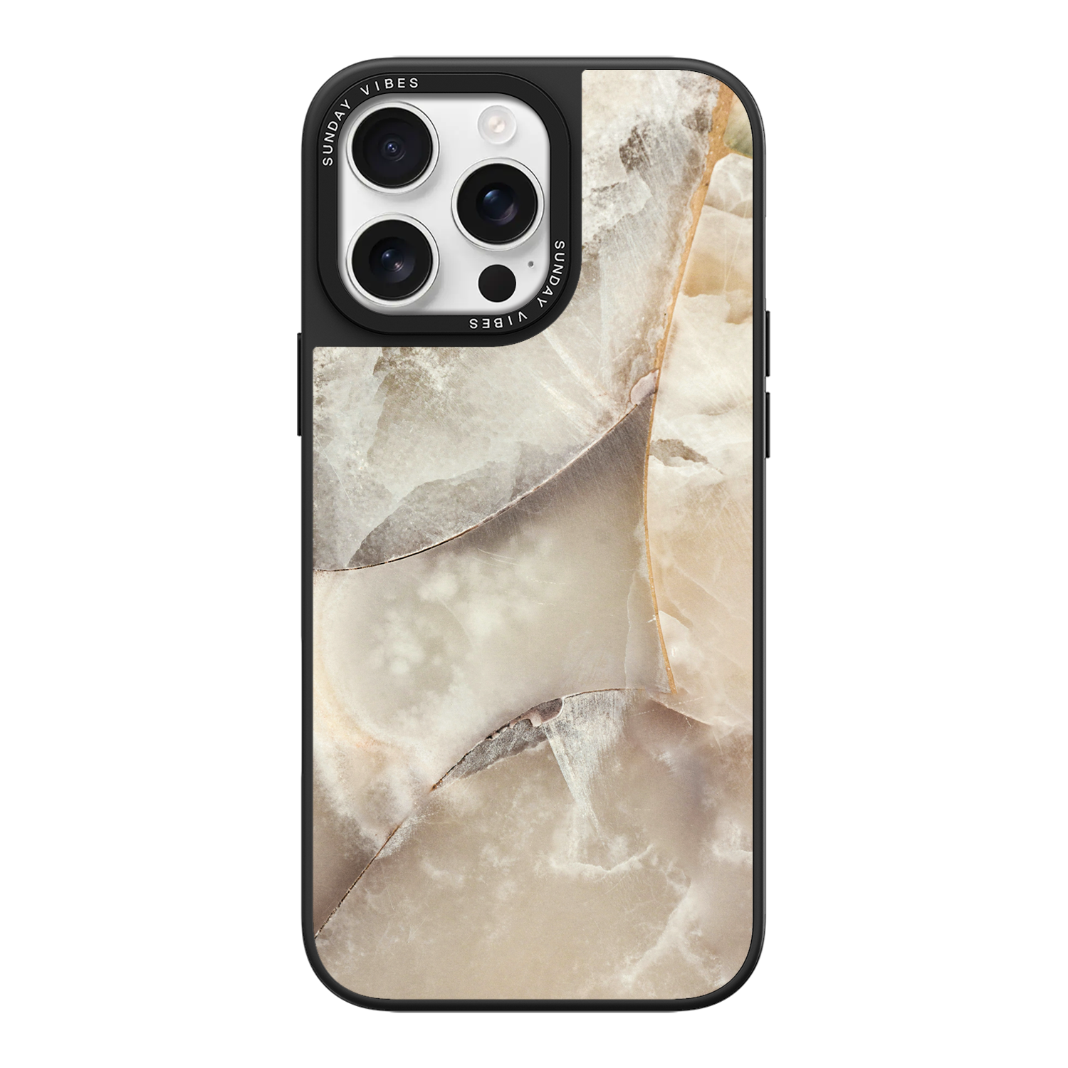 Alabaster Whirl iPhone Case